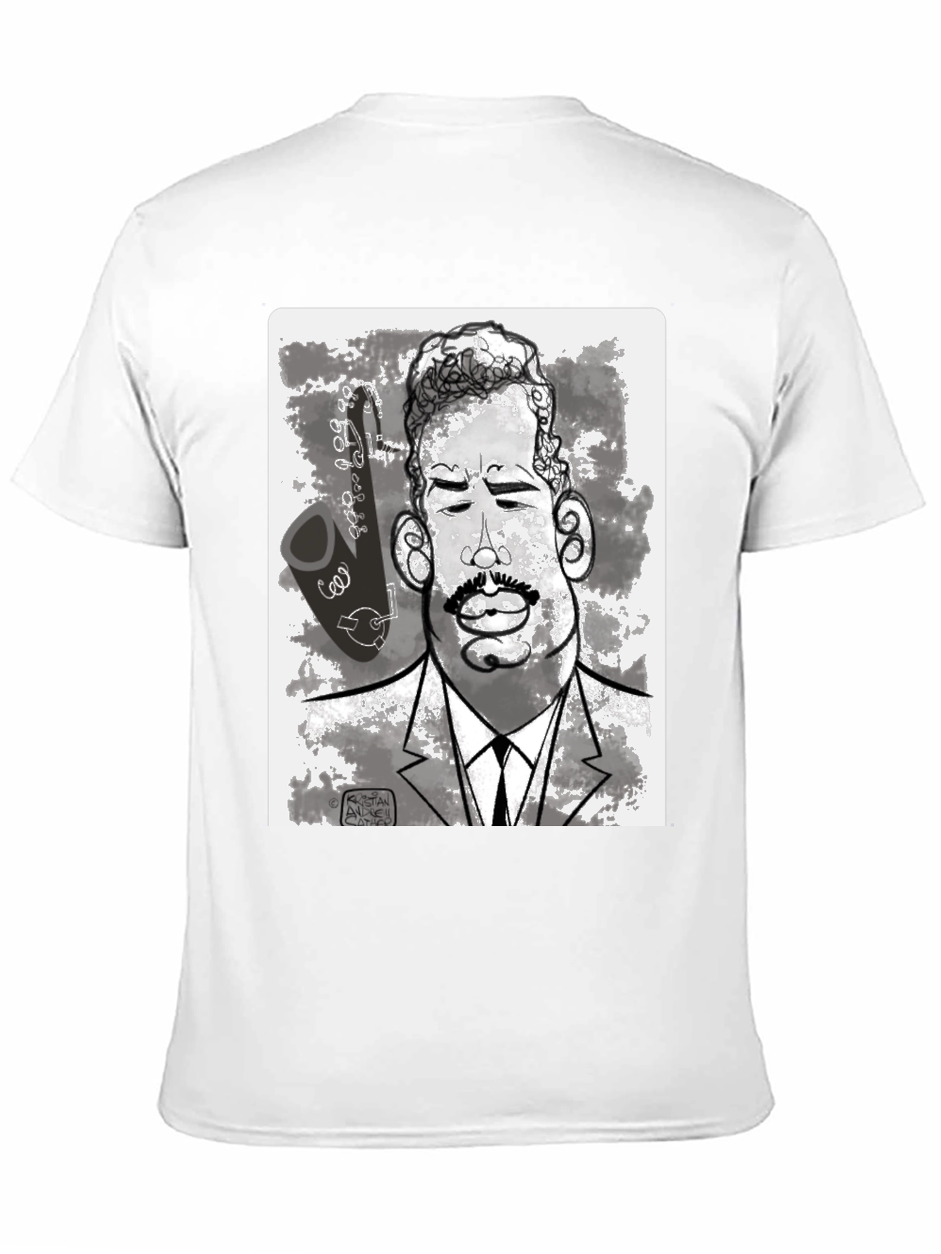 Sax Man Graphic Tee