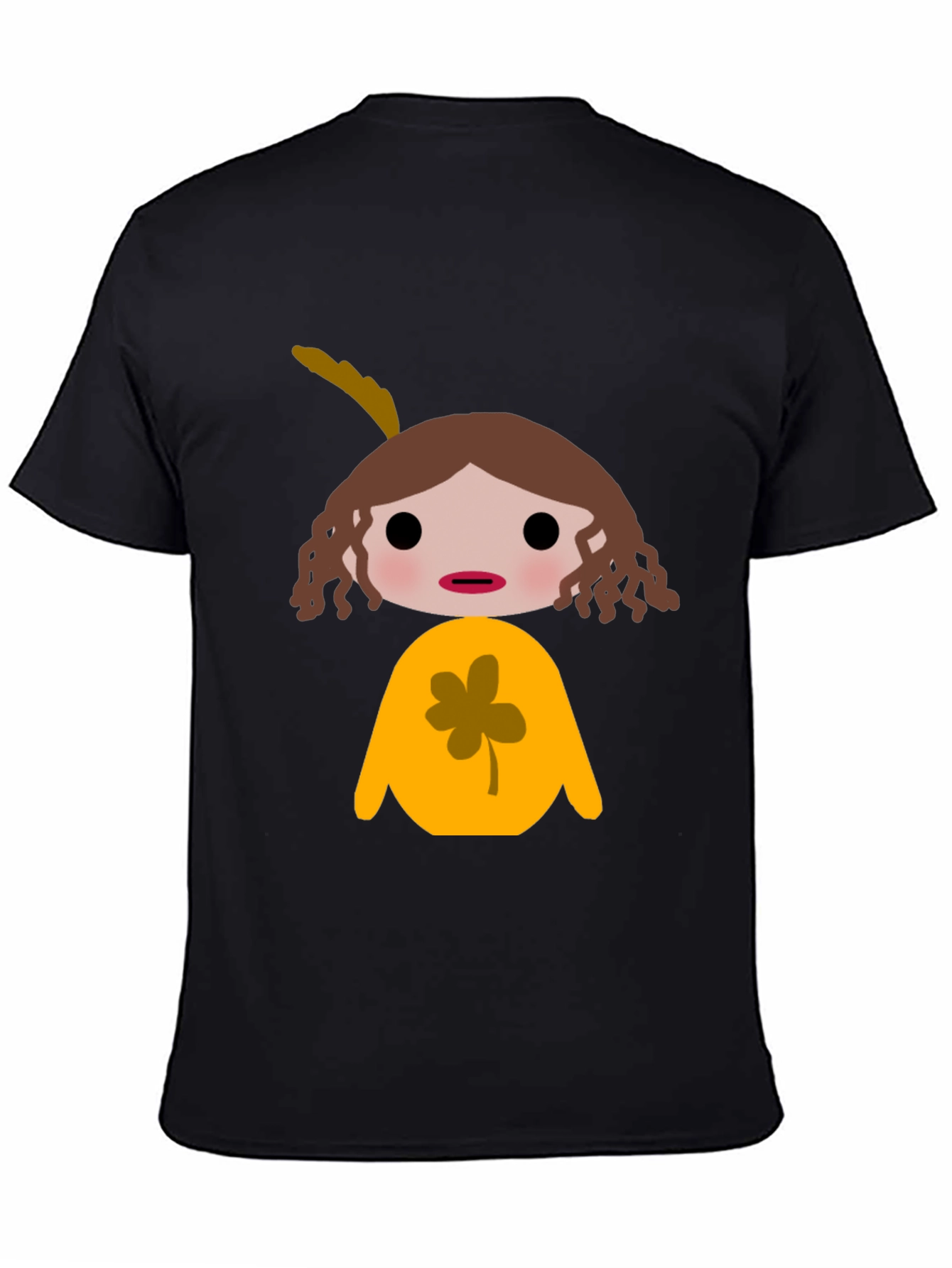 Novelty Cartoon Graphic T-Shirt