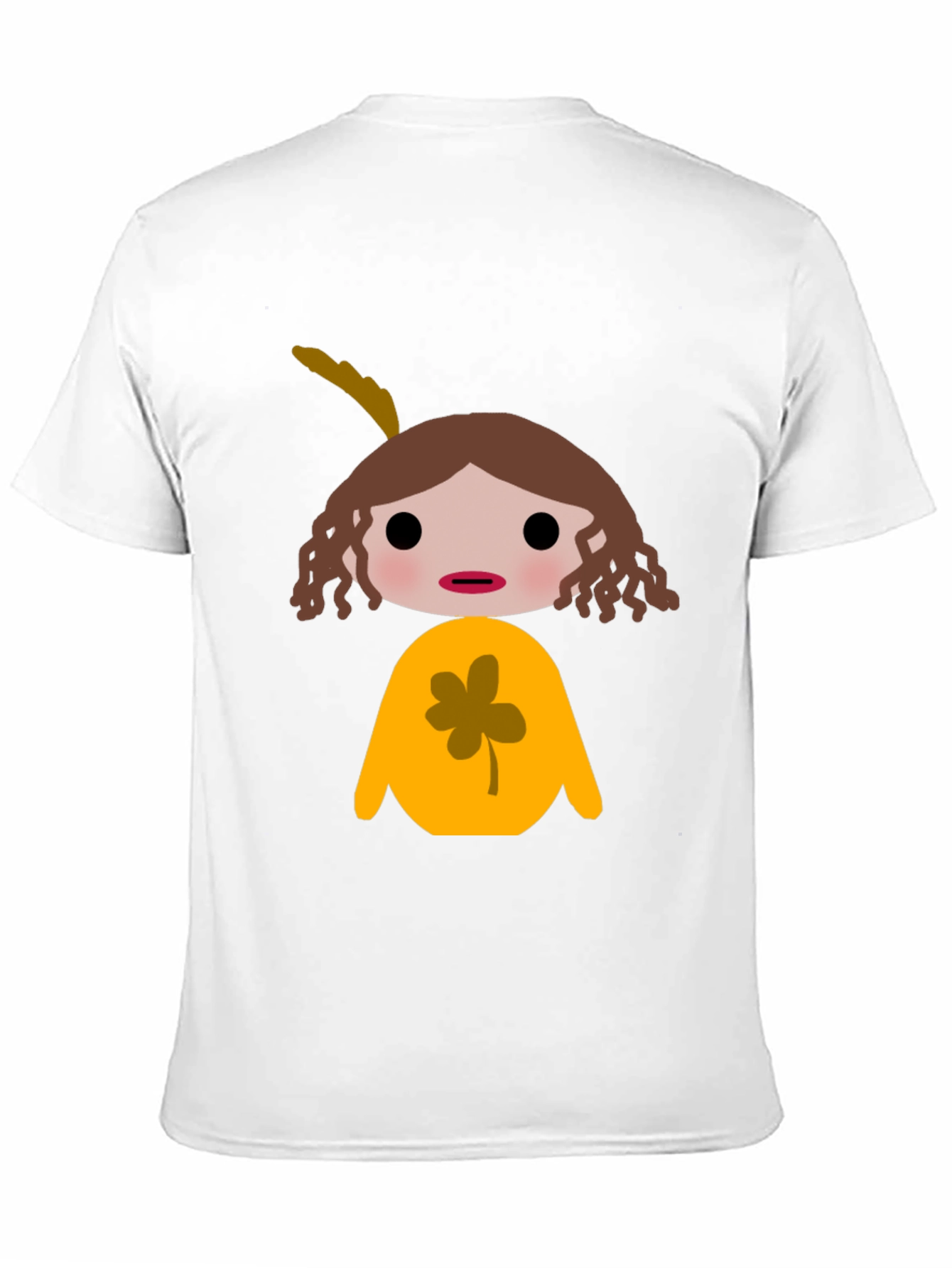 Novelty Cartoon Graphic T-Shirt