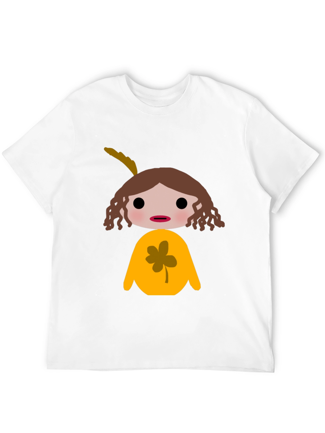 Novelty Cartoon Graphic T-Shirt