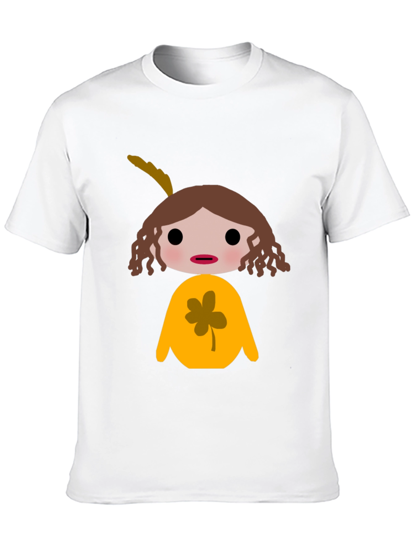 Novelty Cartoon Graphic T-Shirt