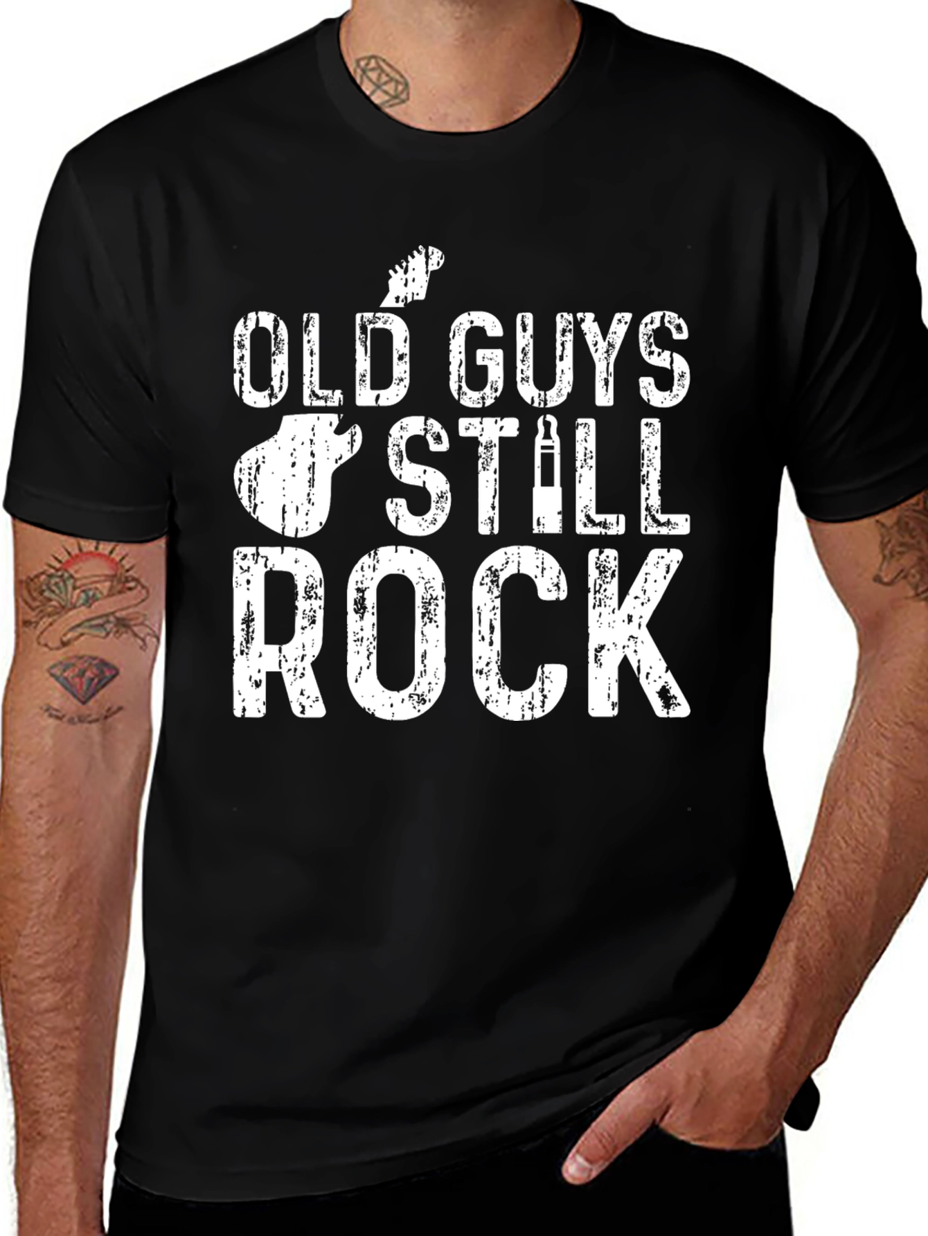 Old Guys Still Rock Graphic Tee