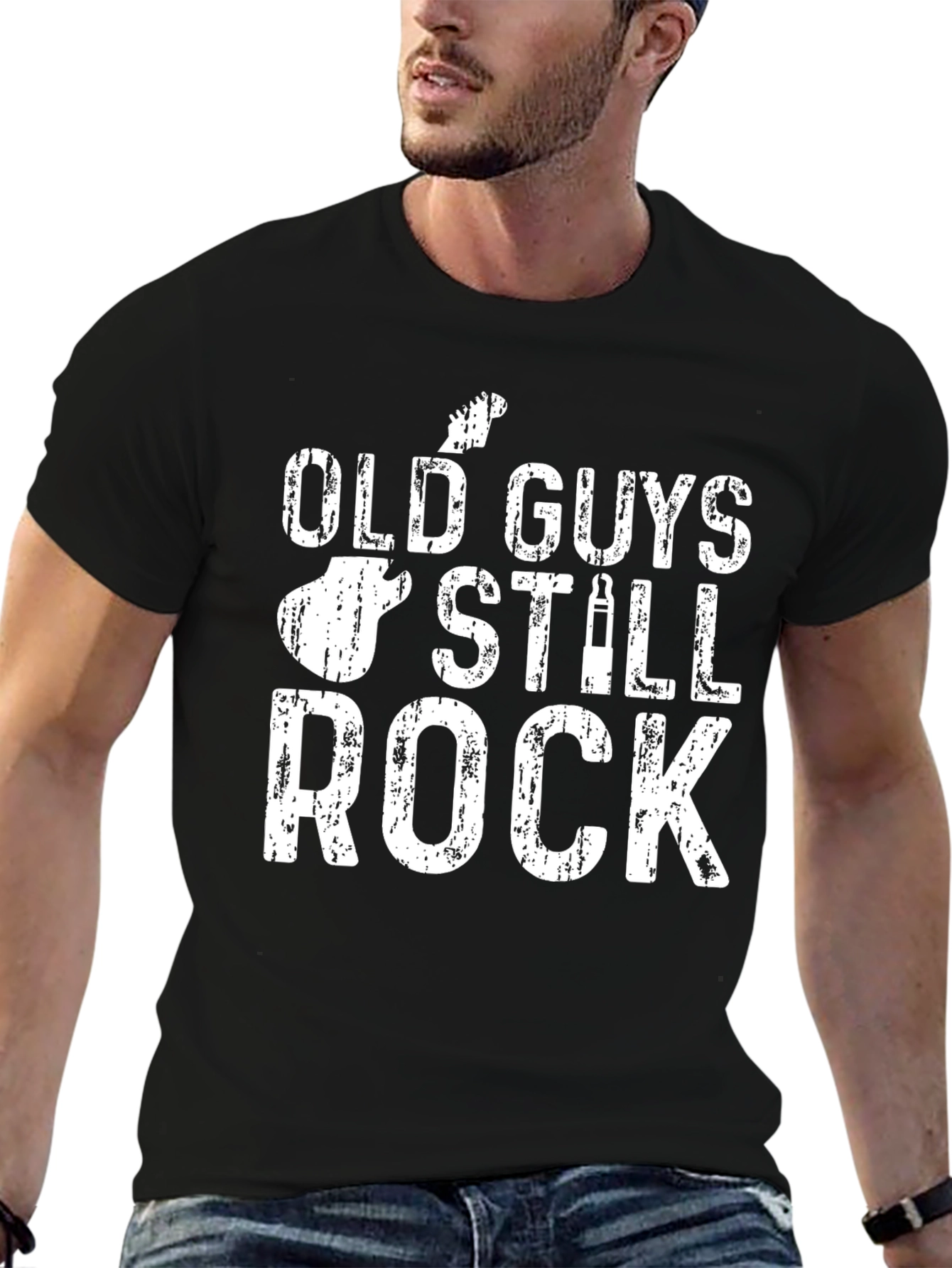 Old Guys Still Rock Graphic Tee