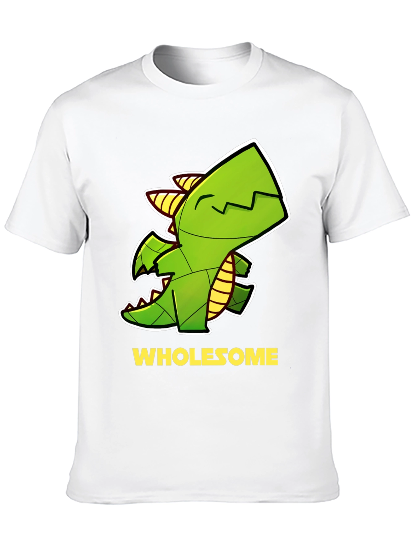 Wholesome Dragon Graphic Tee - Black