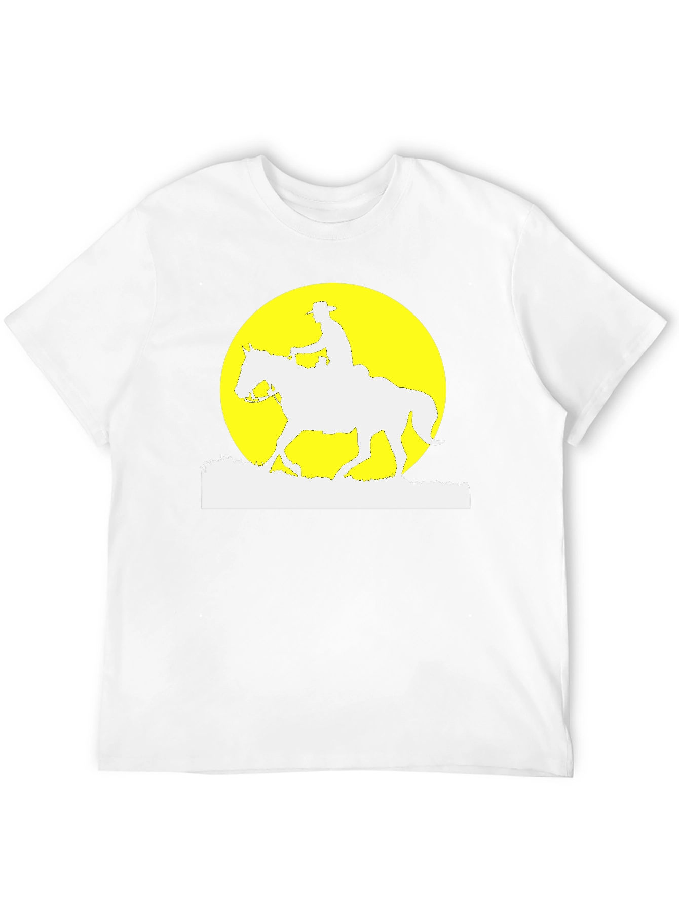 Cowboy Moon Silhouette T-Shirt