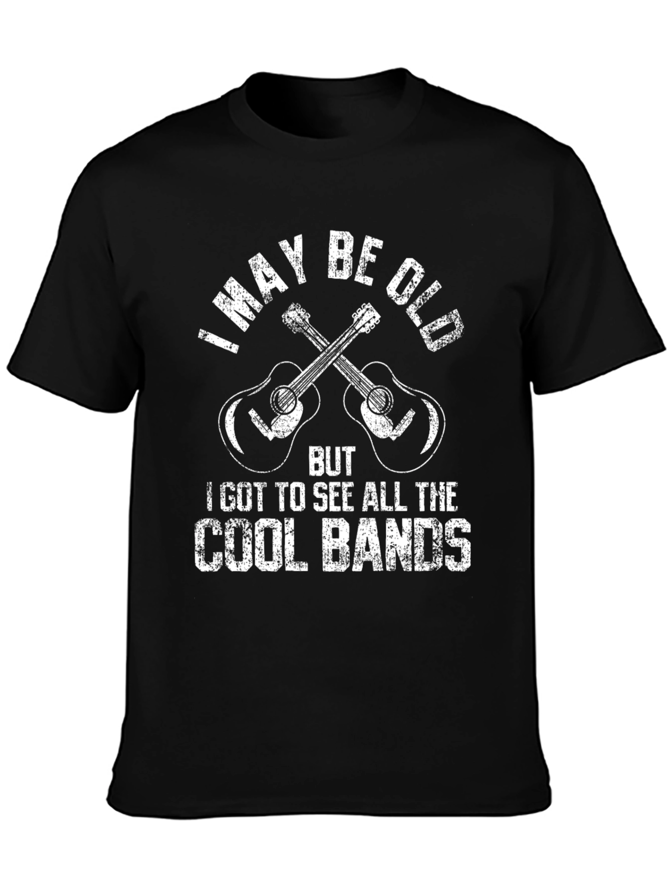 I May Be Old Cool Bands T-Shirt