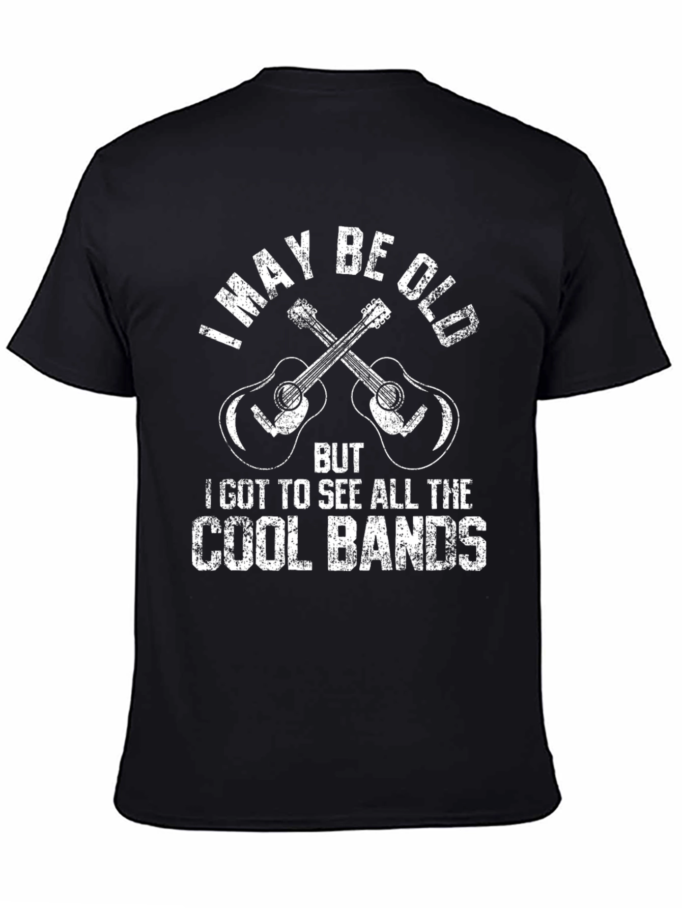 I May Be Old Cool Bands T-Shirt