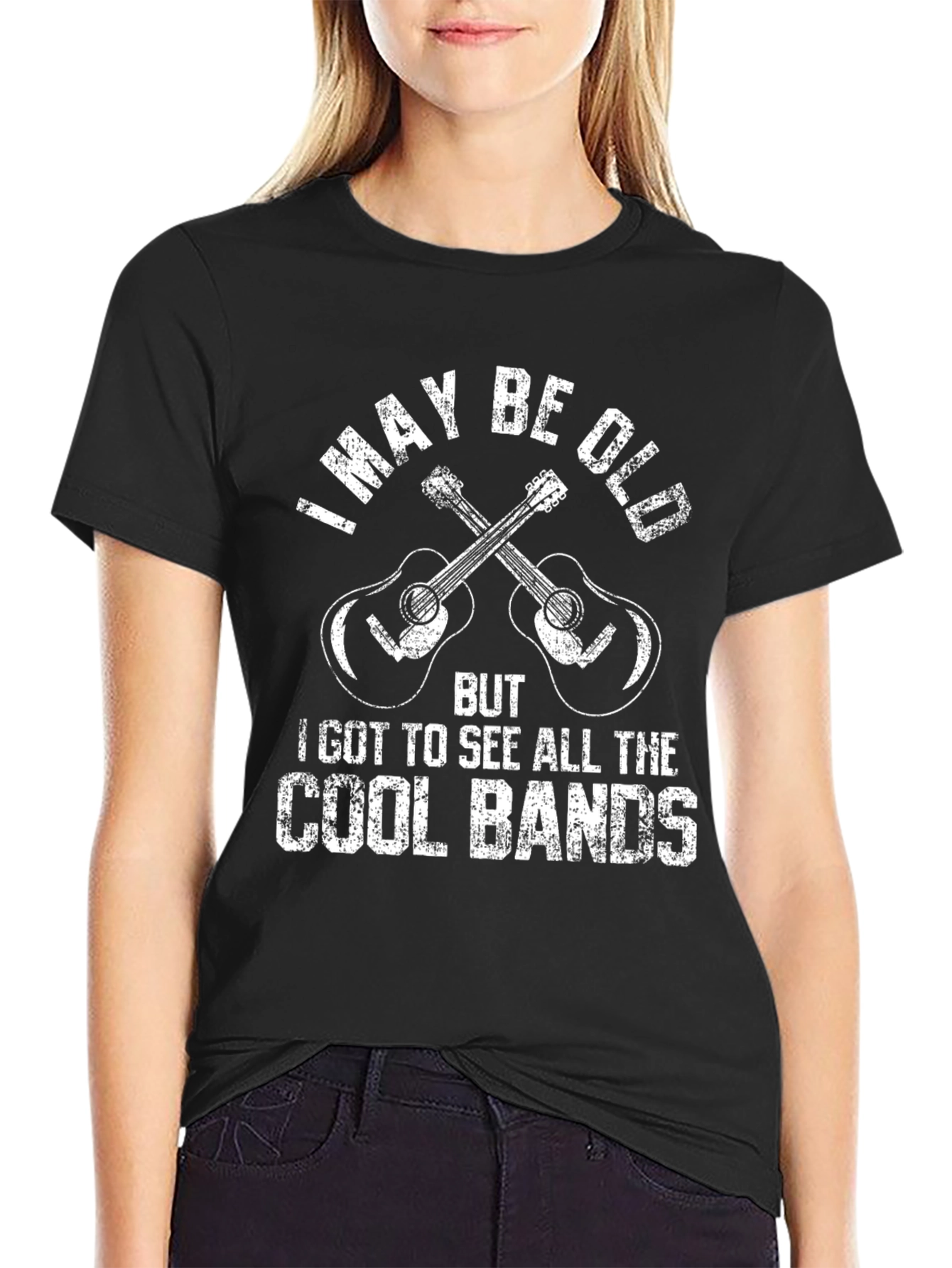 I May Be Old Cool Bands T-Shirt