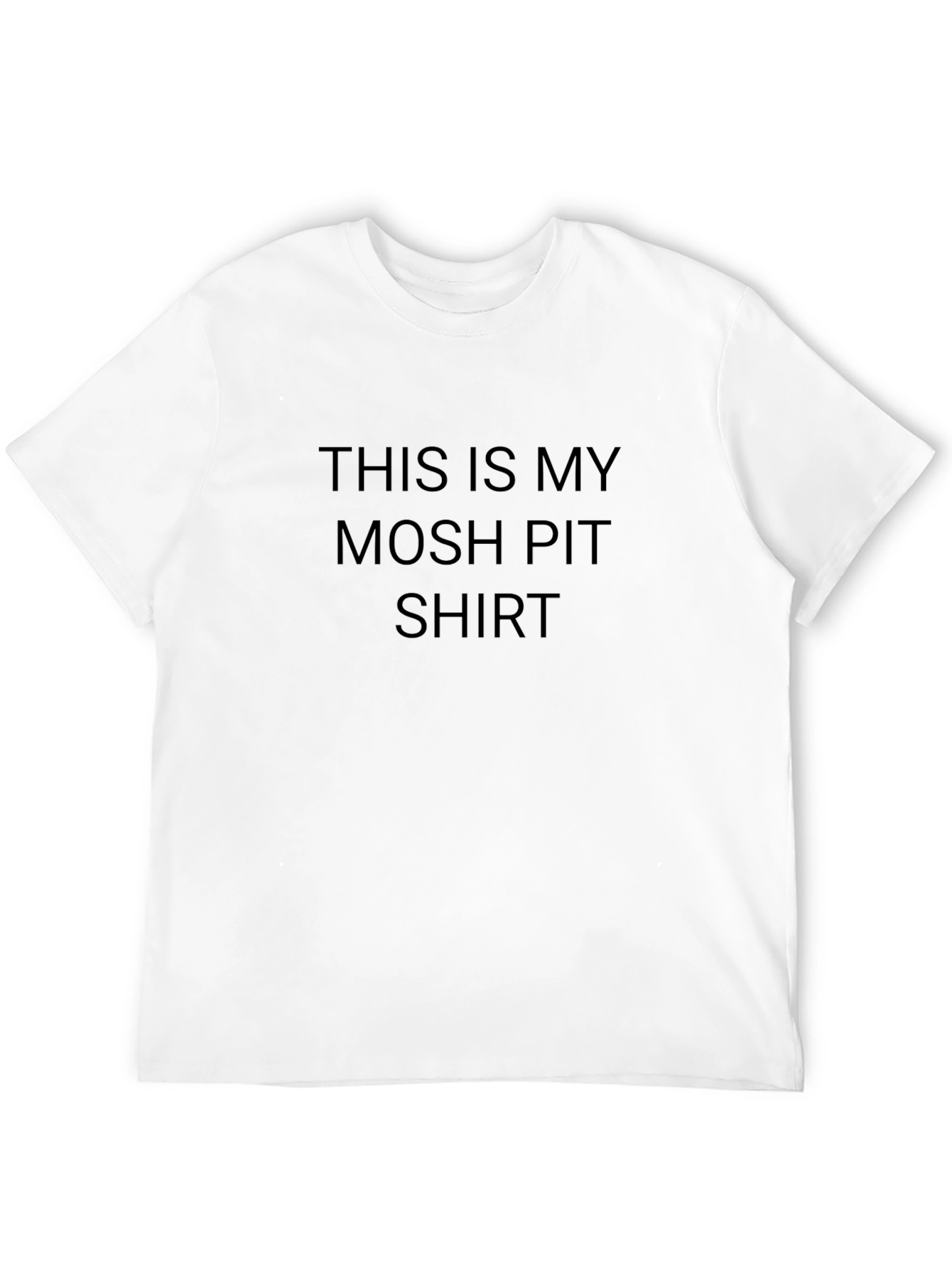 Mosh Pit Shirt - Black Cotton Tee