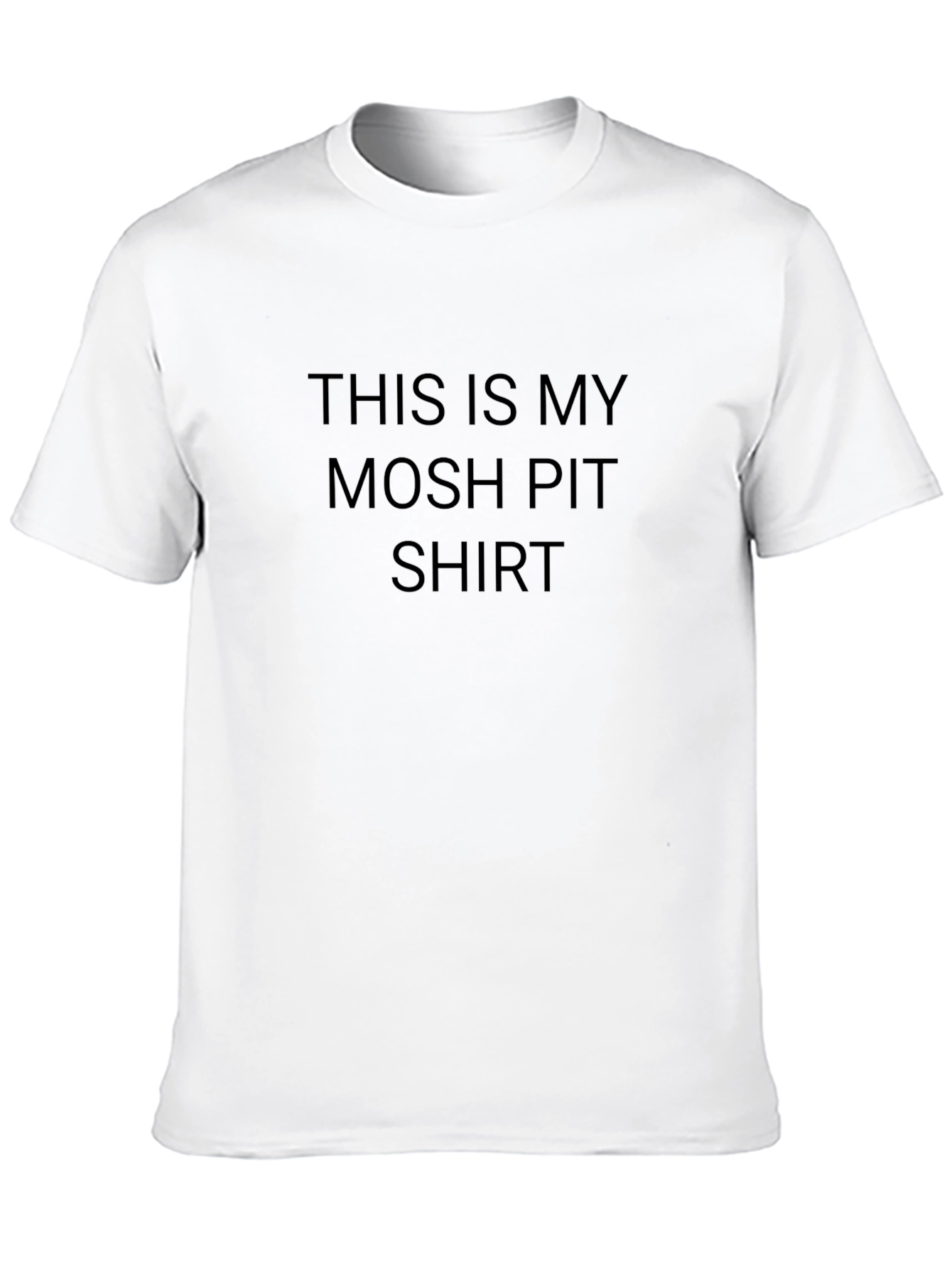 Mosh Pit Shirt - Black Cotton Tee