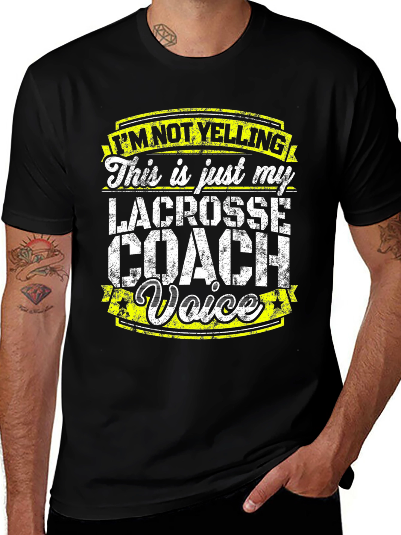 Lacrosse Coach Voice T-Shirt