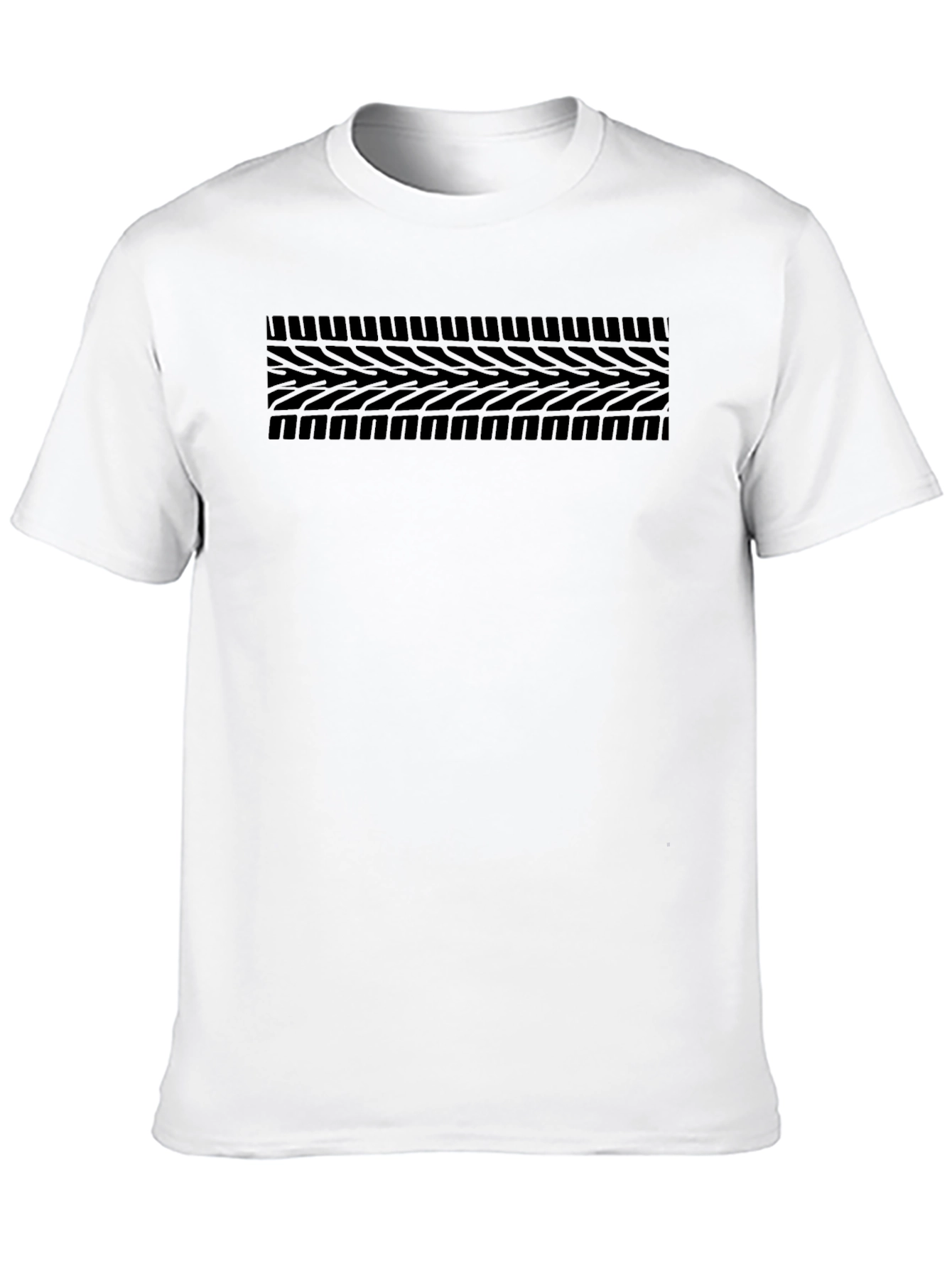 Black Tire Tread T-Shirt - Automotive Enthusiast Tee