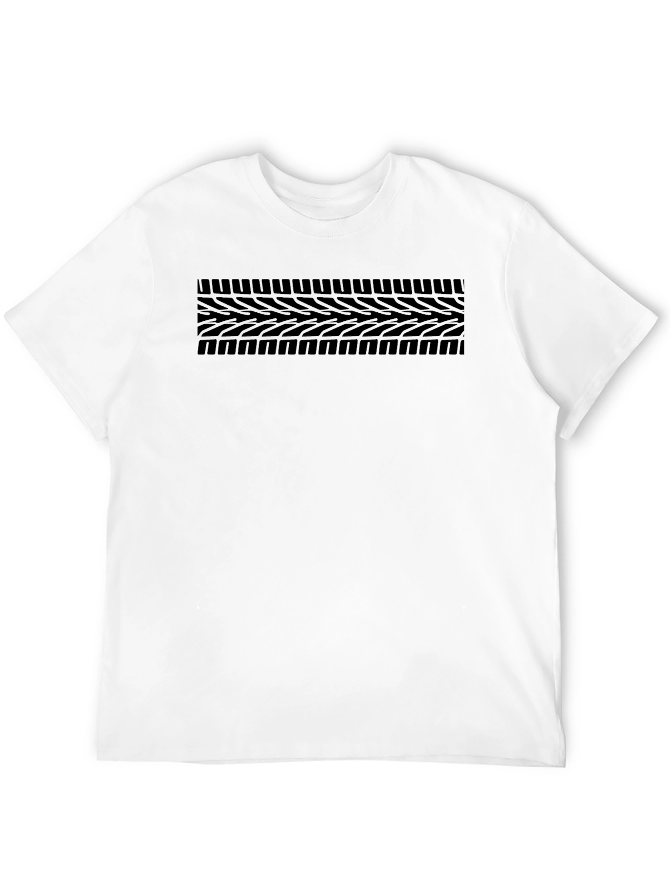 Black Tire Tread T-Shirt - Automotive Enthusiast Tee