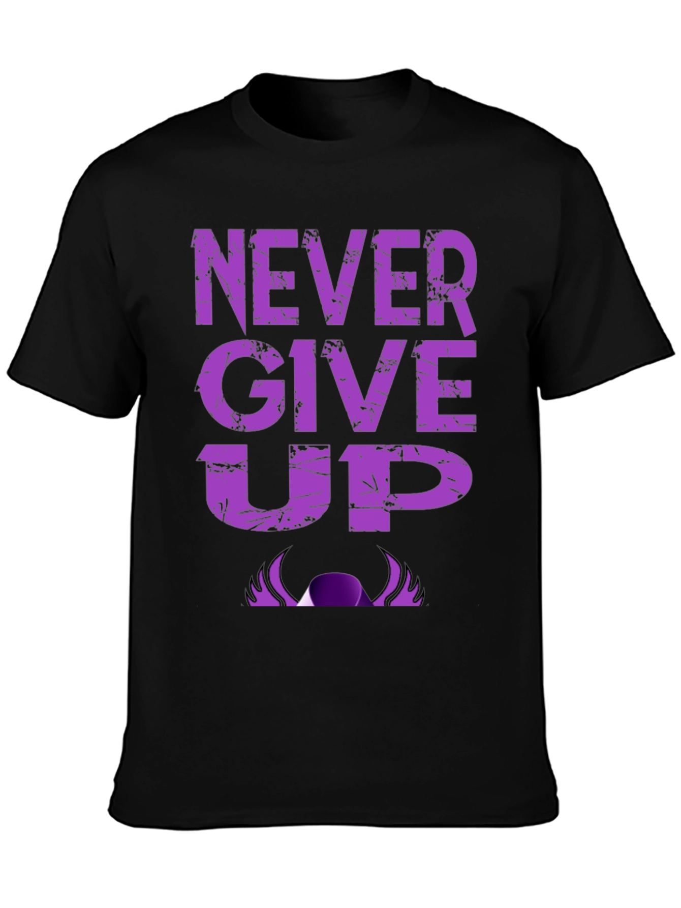 Never Give Up Graphic T-Shirt