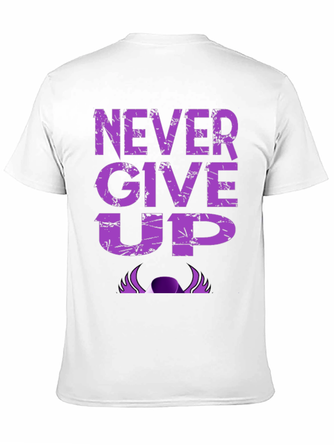 Never Give Up Graphic T-Shirt
