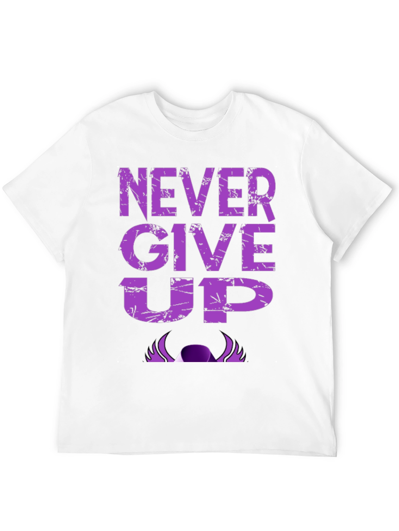 Never Give Up Graphic T-Shirt