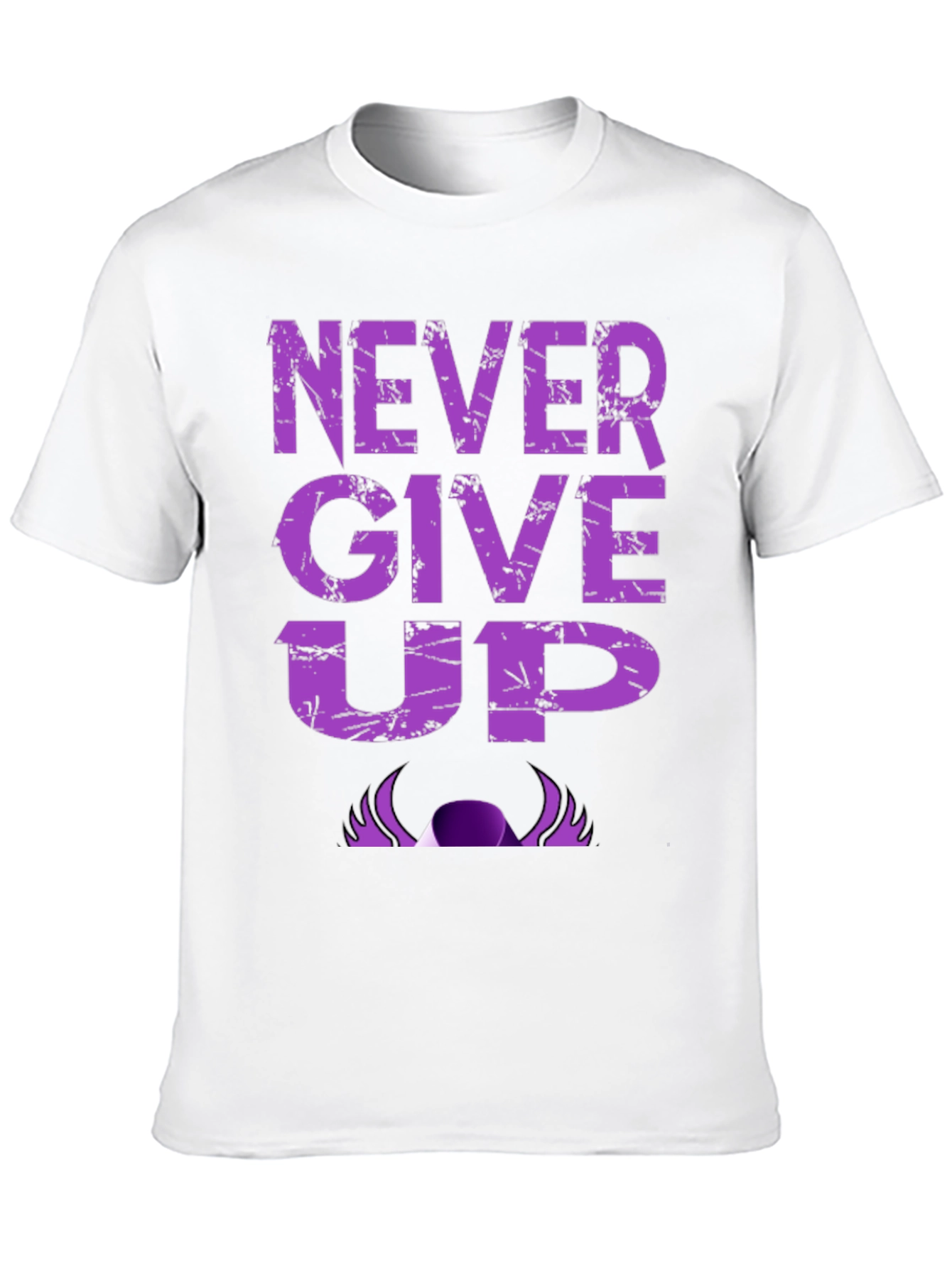 Never Give Up Graphic T-Shirt