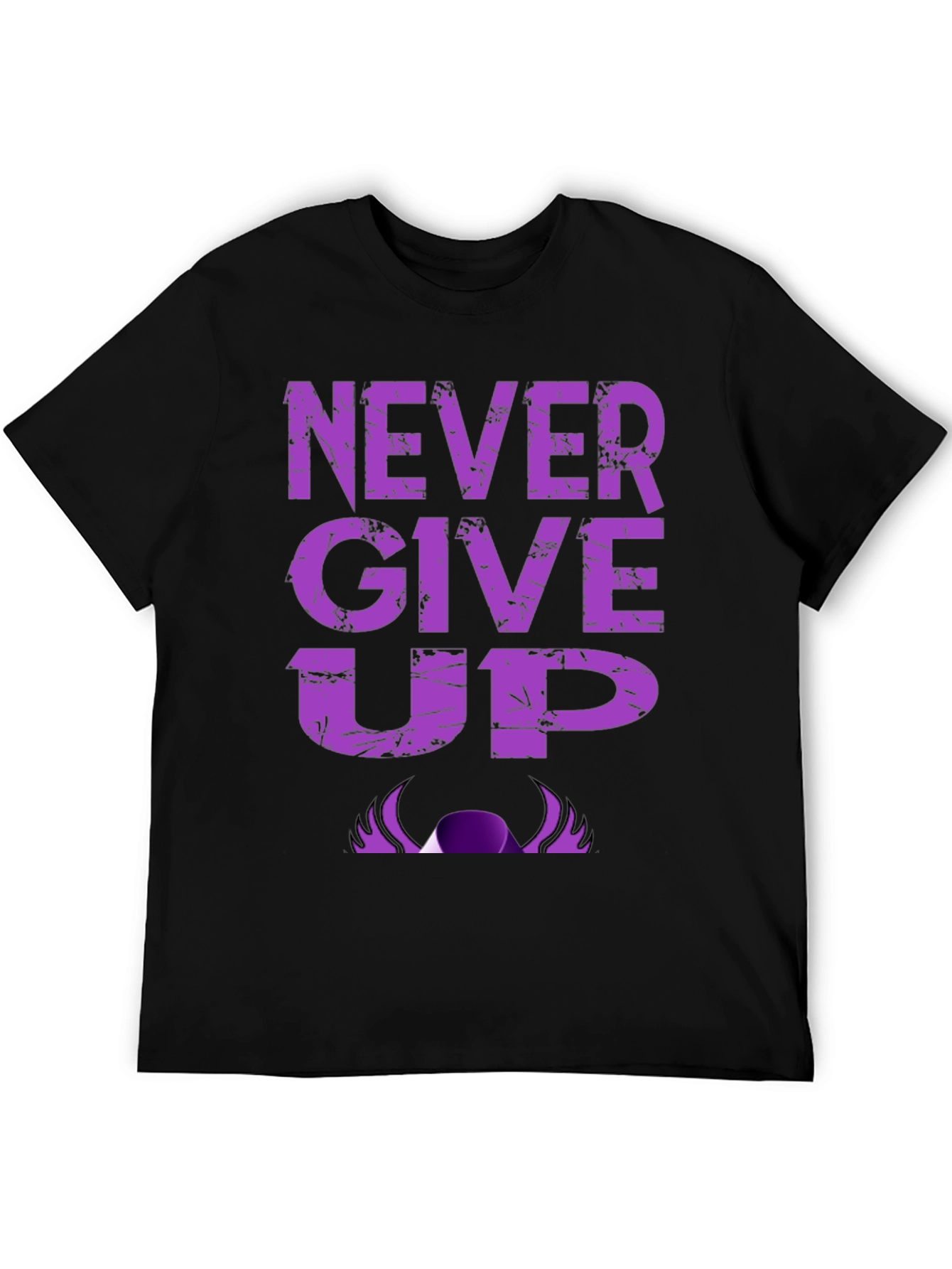 Never Give Up Graphic T-Shirt