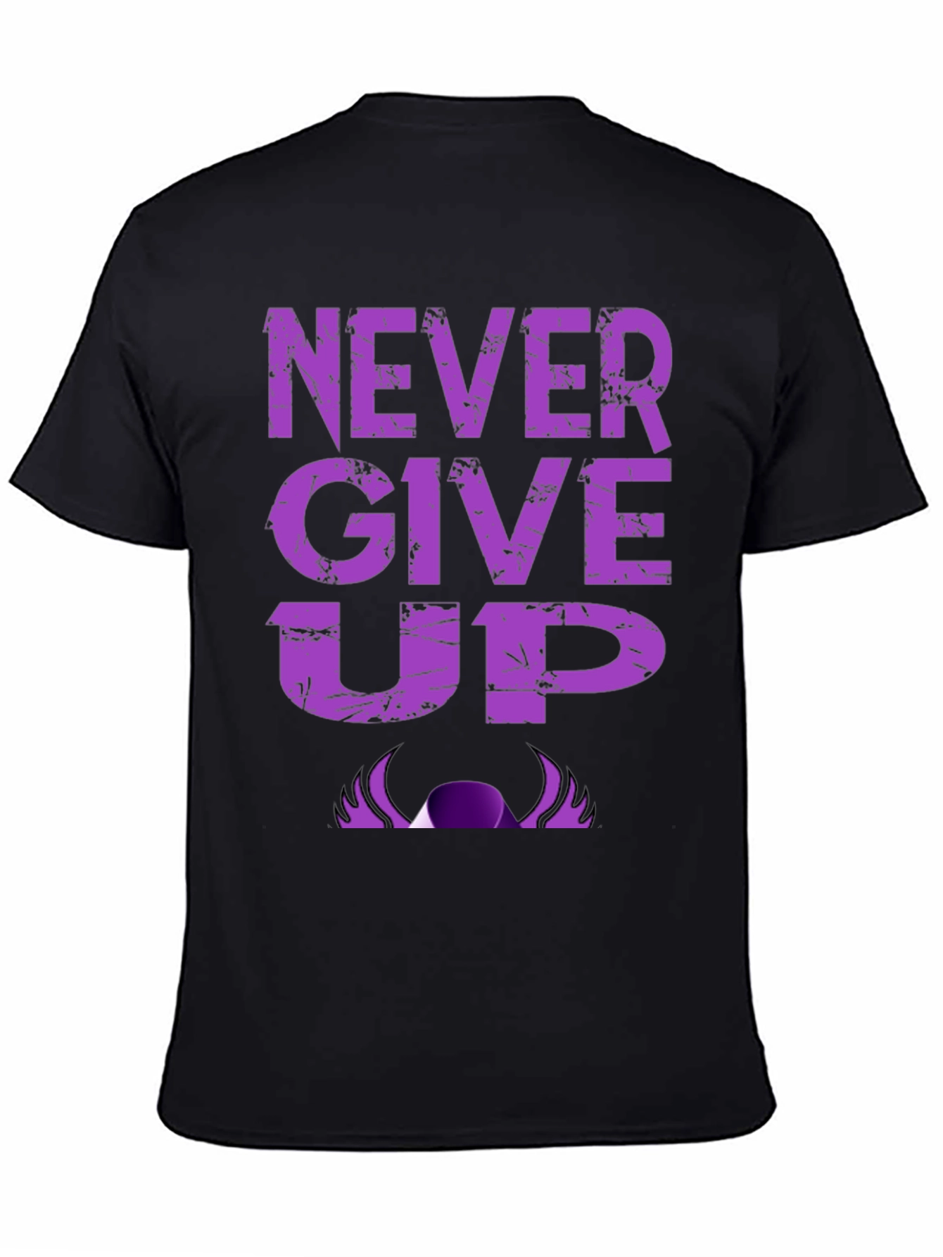 Never Give Up Graphic T-Shirt