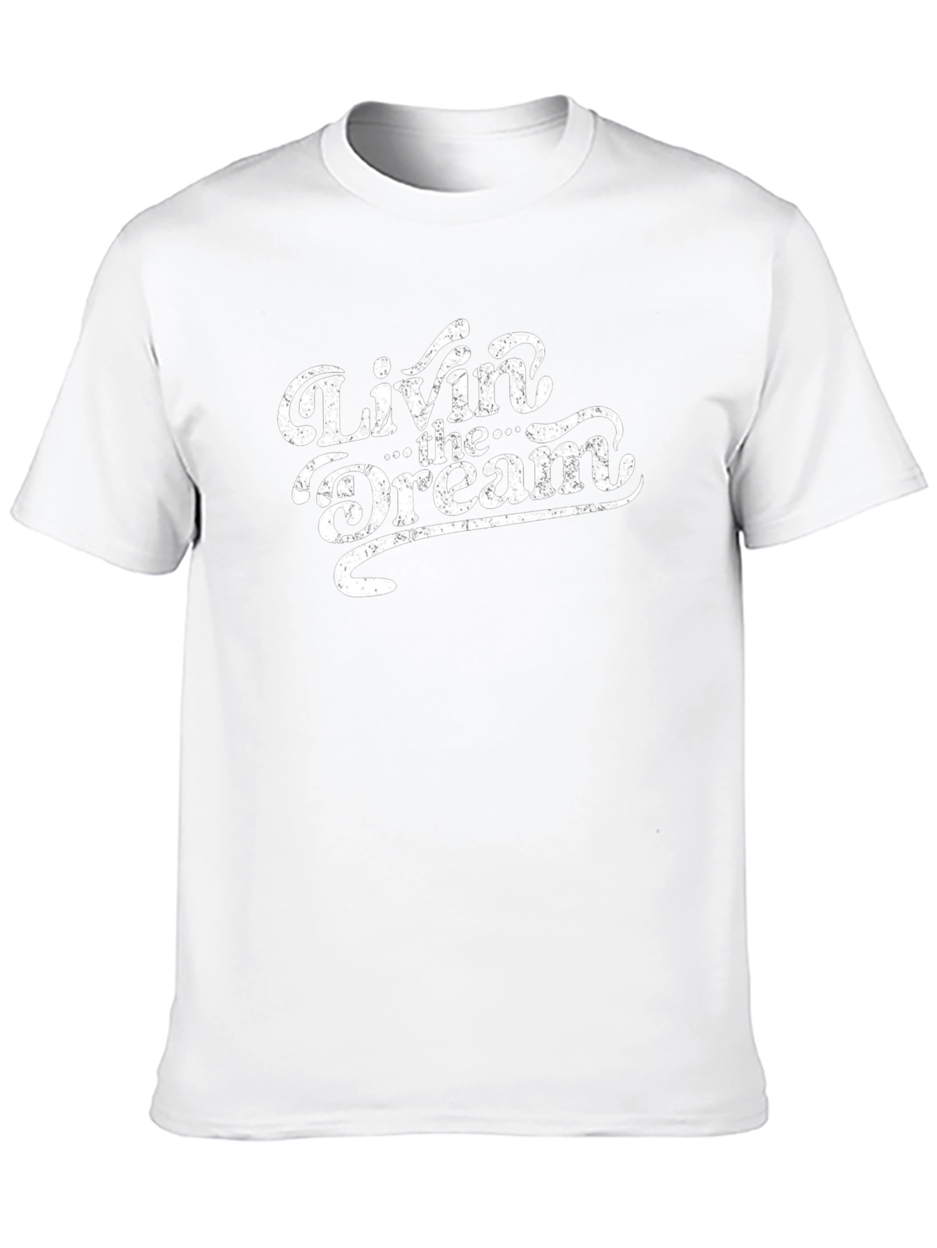 Livin The Dream Graphic Tee - Classic Style