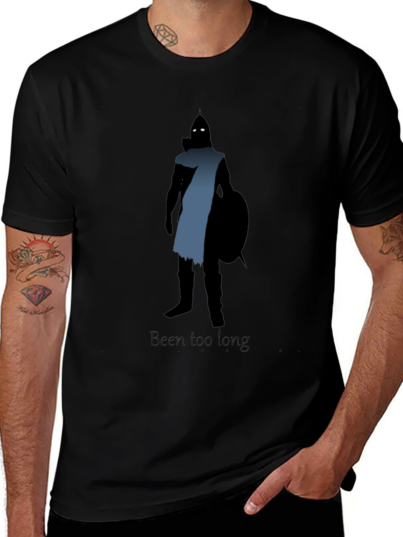 Knight Silhouette T-Shirt - Been Too Long