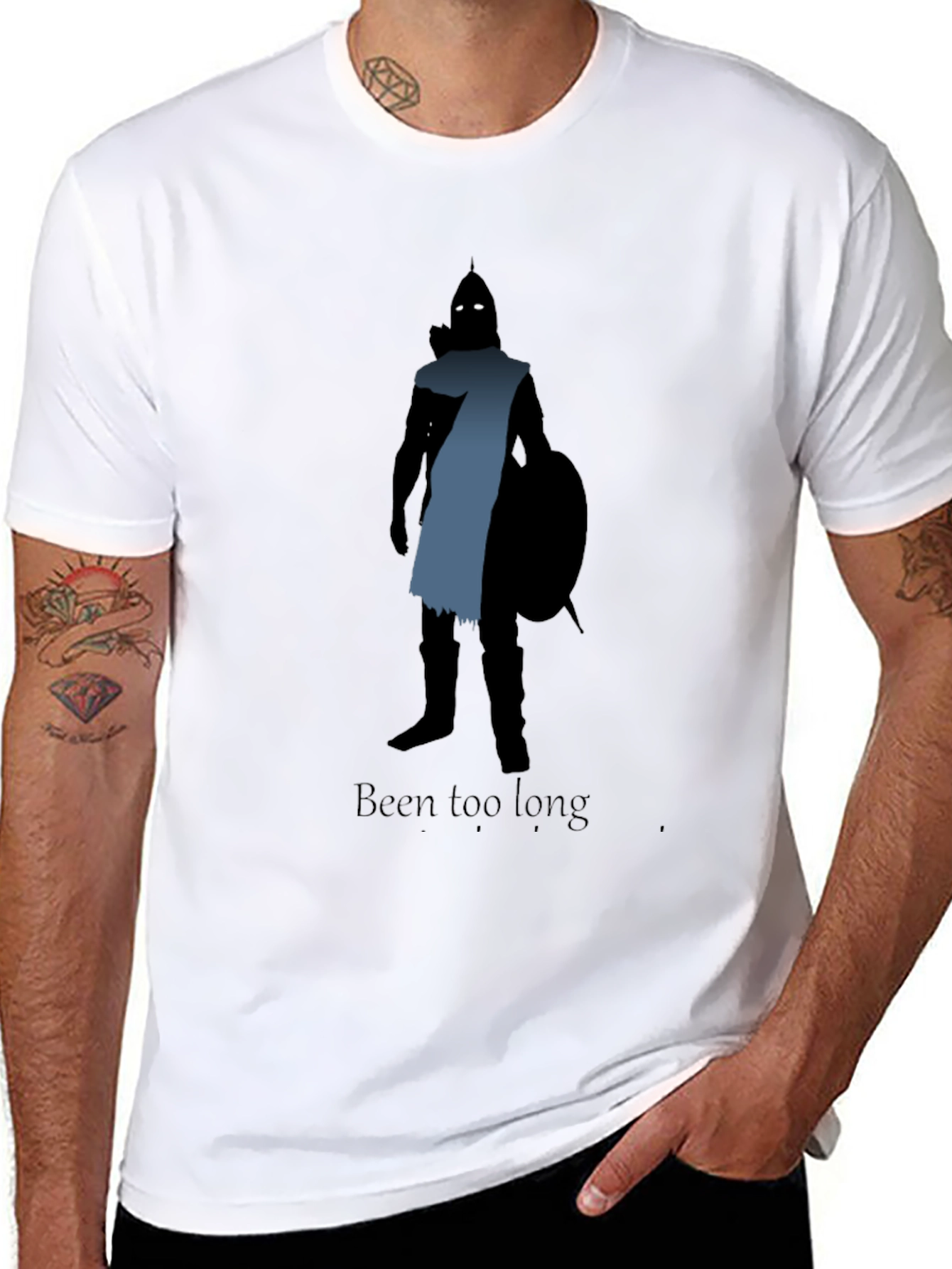 Knight Silhouette T-Shirt - Been Too Long