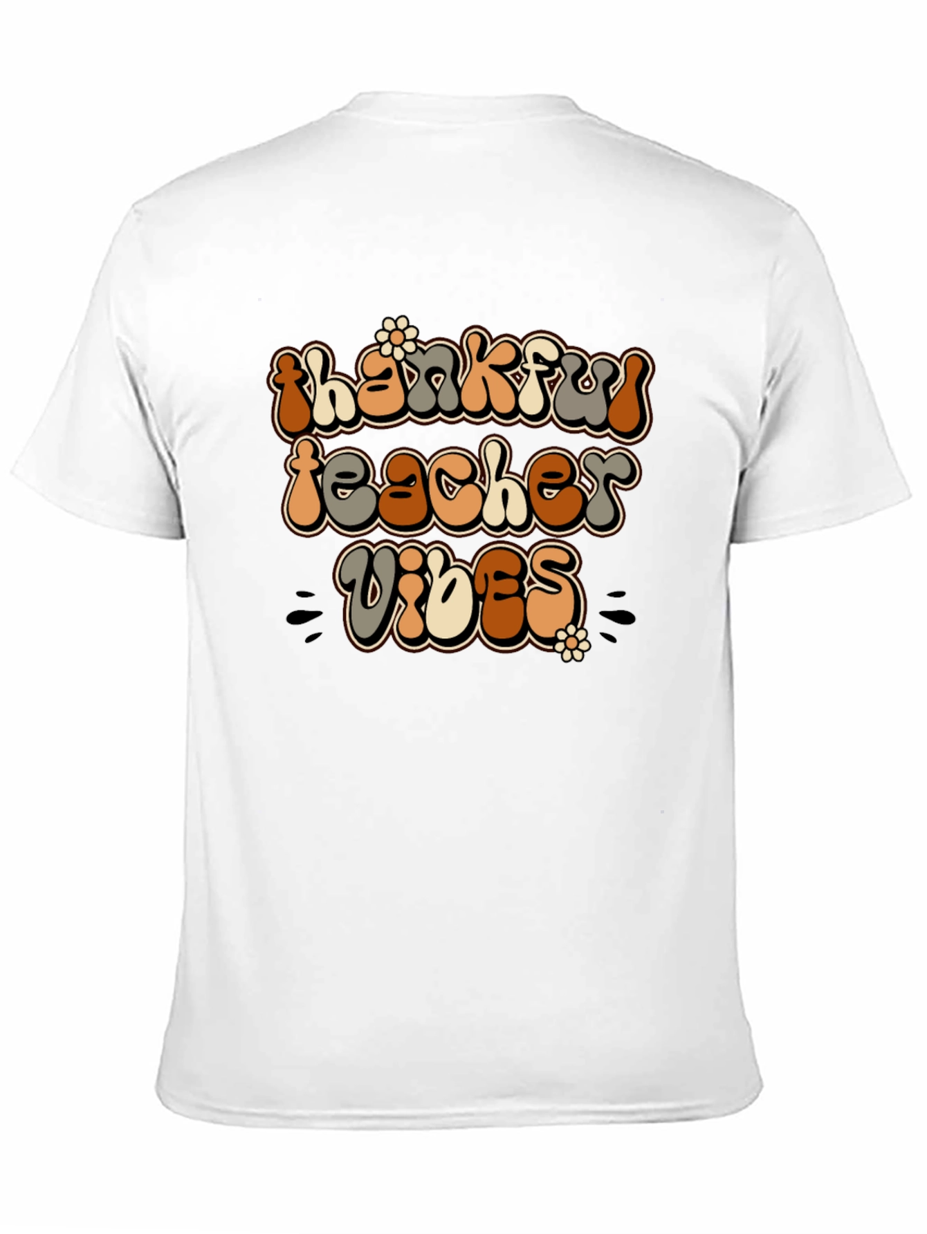 Thankful Teacher Vibes Graphic Tee
