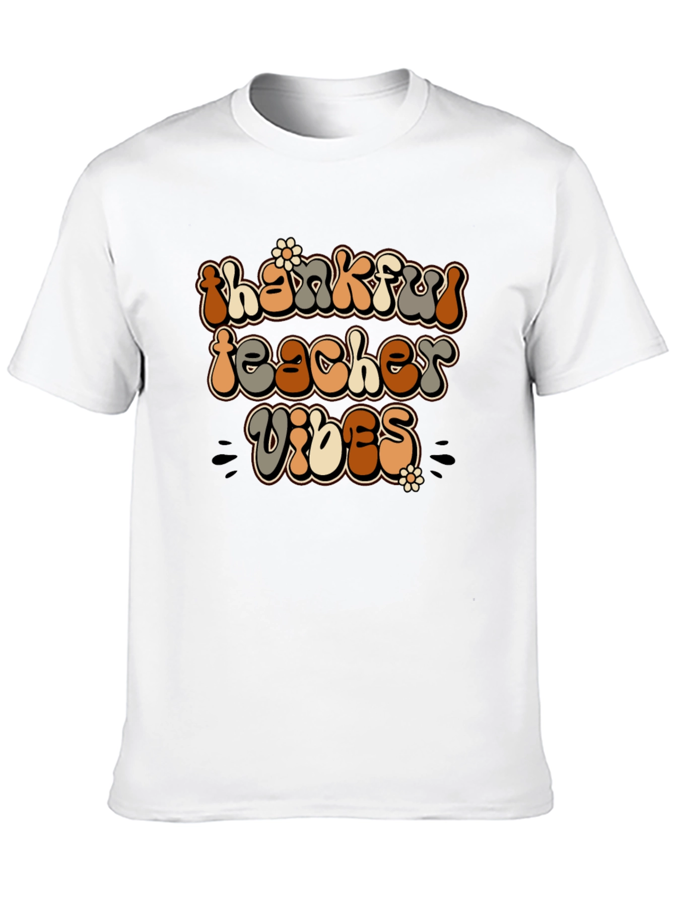 Thankful Teacher Vibes Graphic Tee