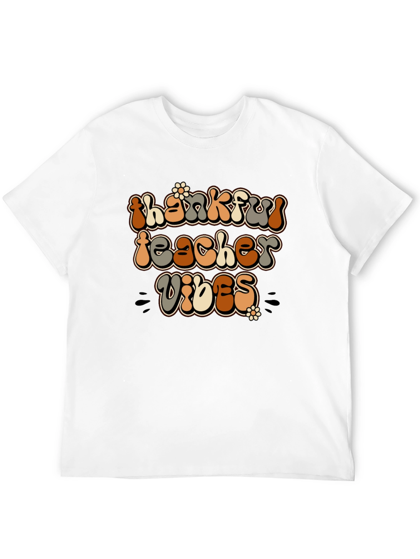 Thankful Teacher Vibes Graphic Tee