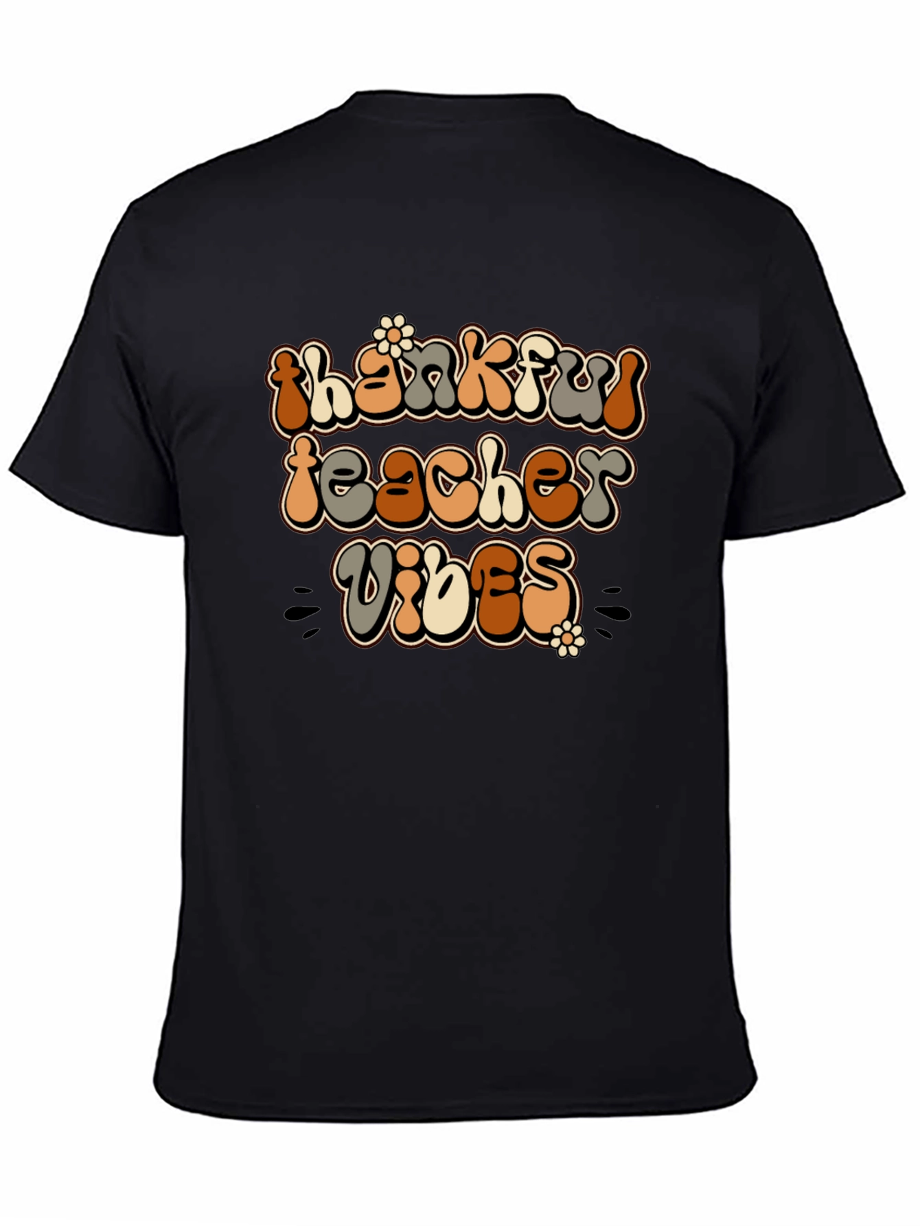 Thankful Teacher Vibes Graphic Tee