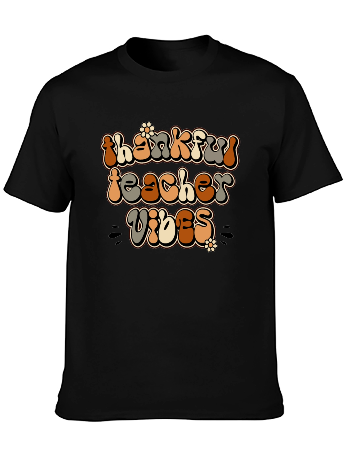 Thankful Teacher Vibes Graphic Tee