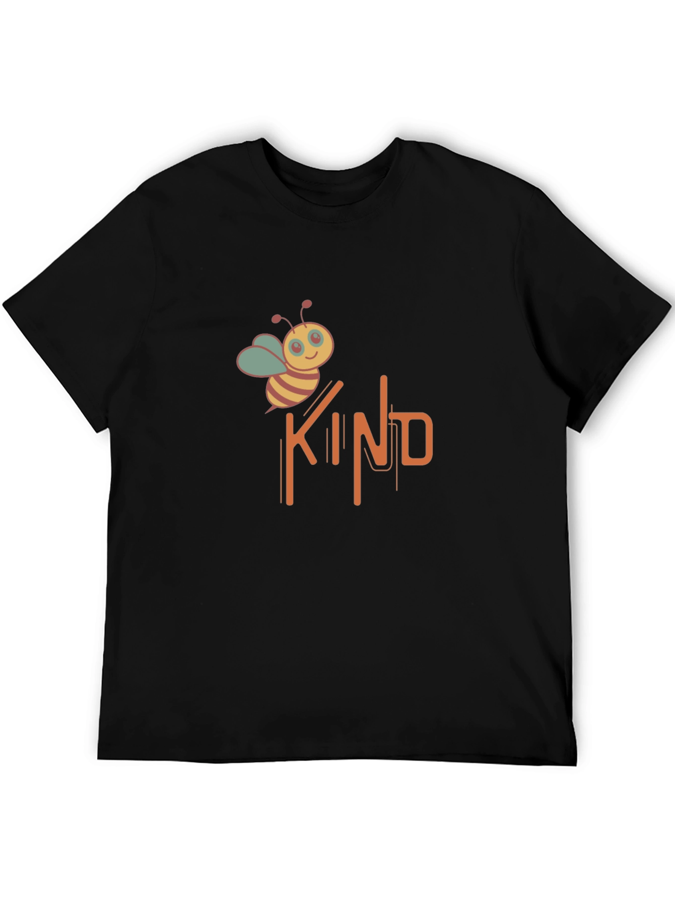 Be Kind Bee Graphic Tee - Black