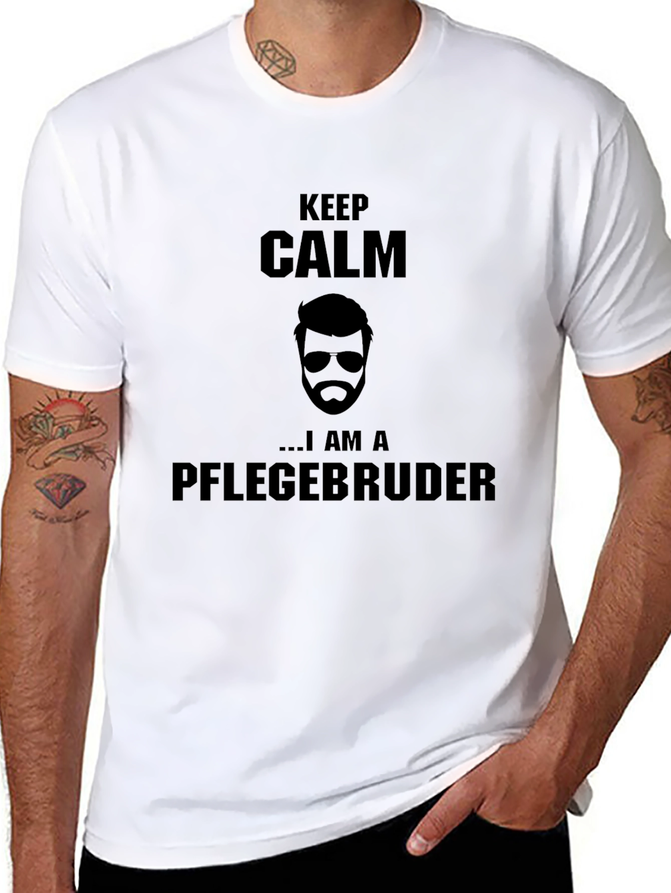 Keep Calm Pflegebruder T-Shirt