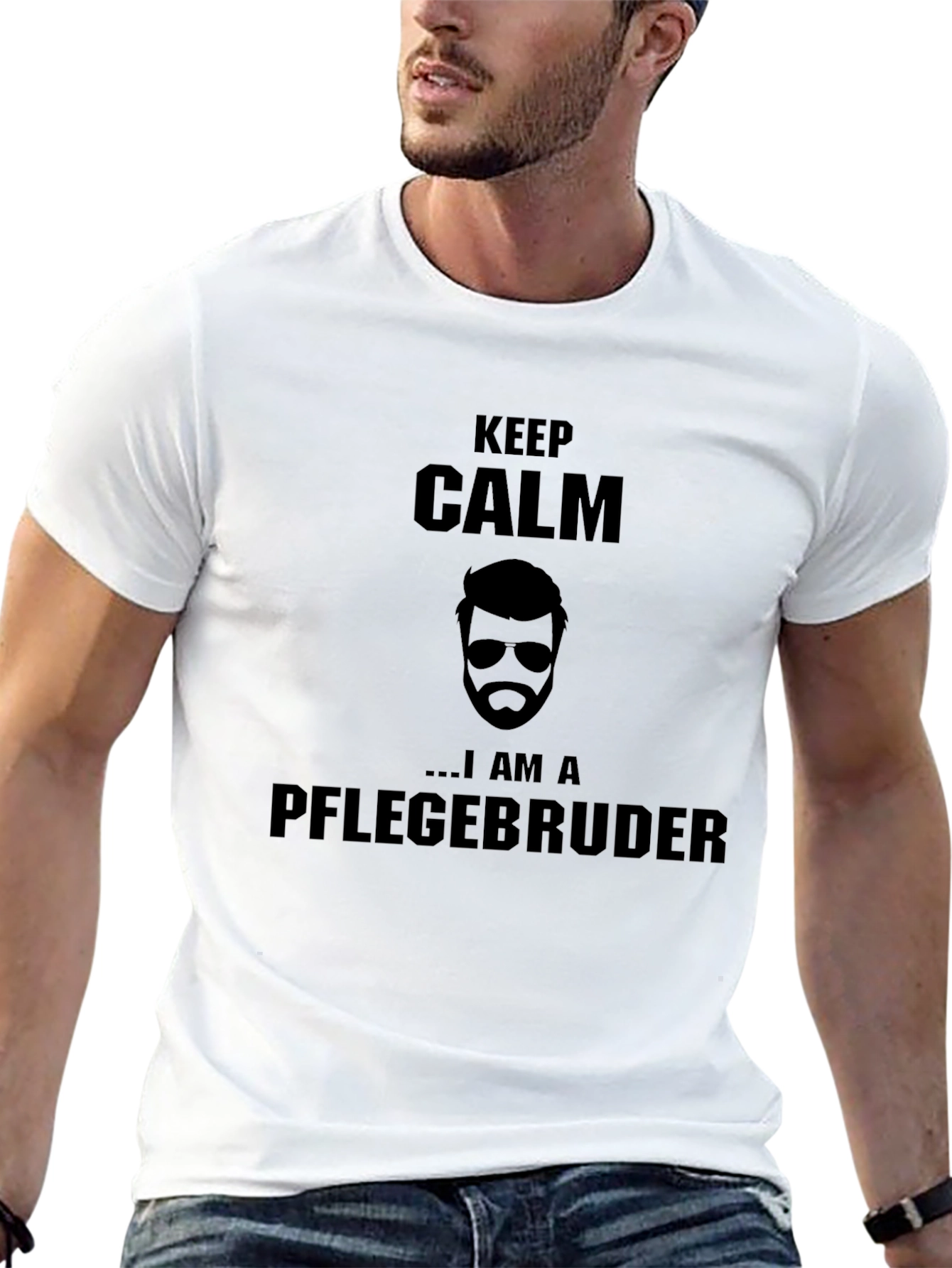 Keep Calm Pflegebruder T-Shirt