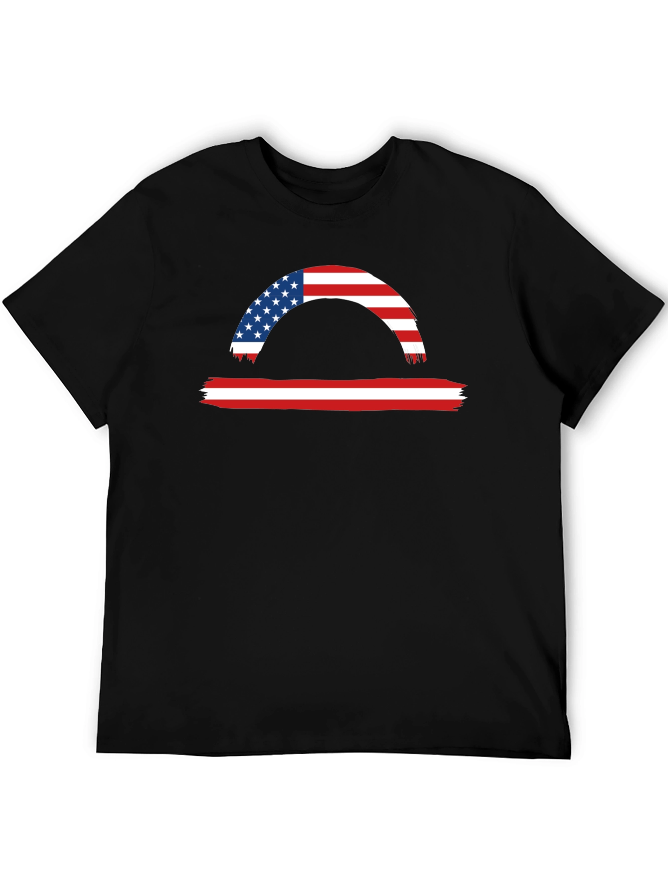 American Flag Libra Graphic Tee
