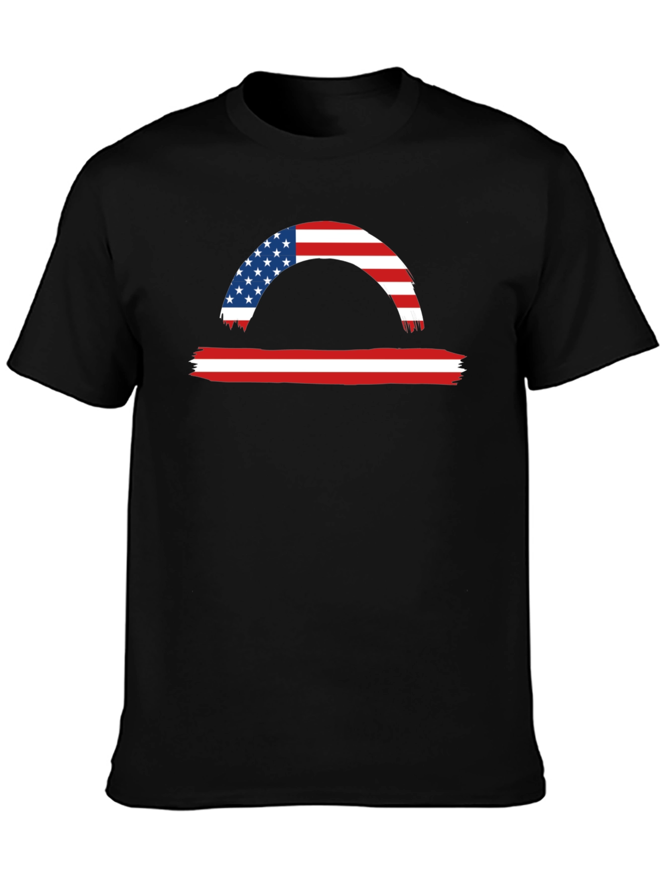 American Flag Libra Graphic Tee
