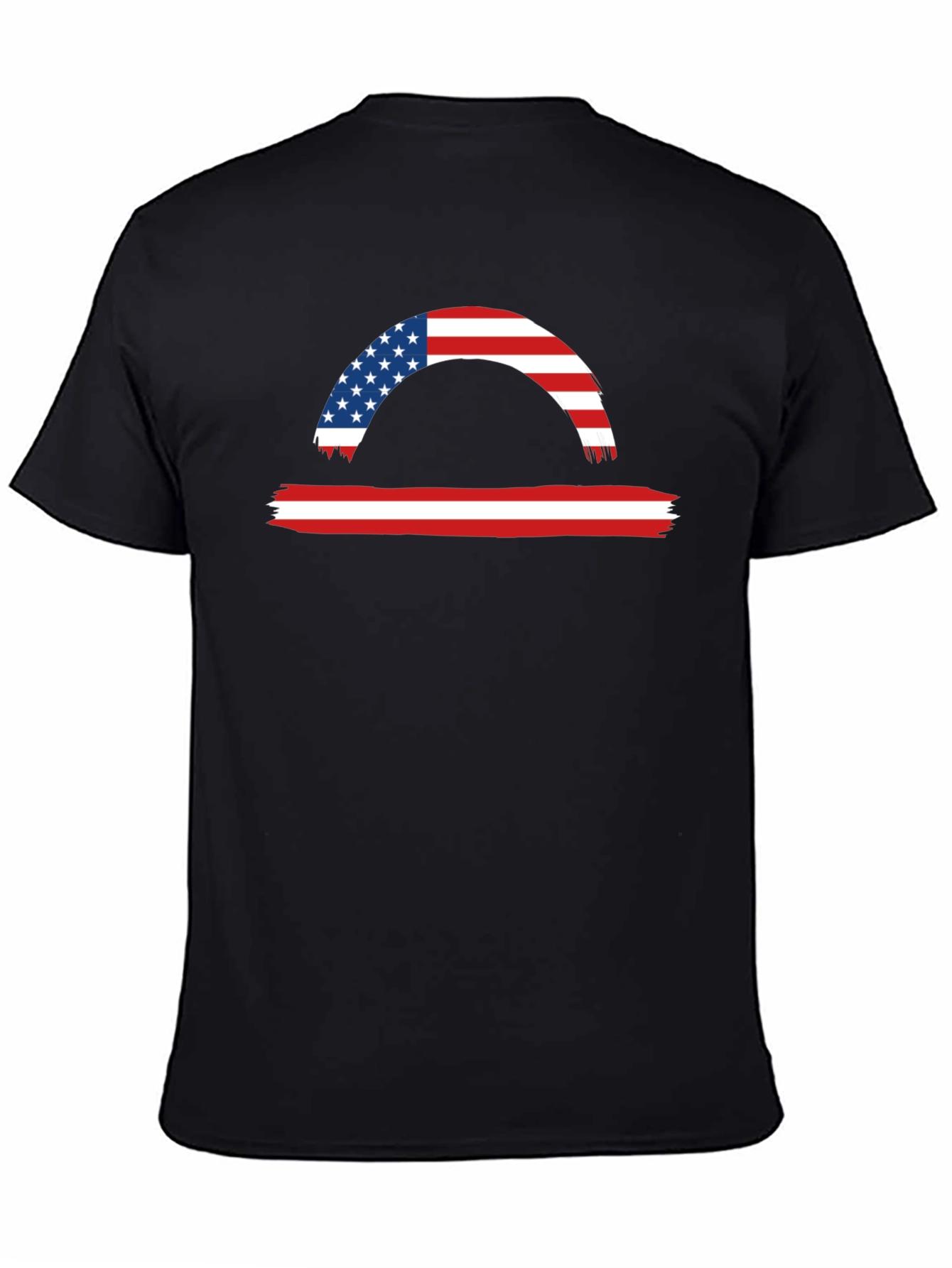 American Flag Libra Graphic Tee