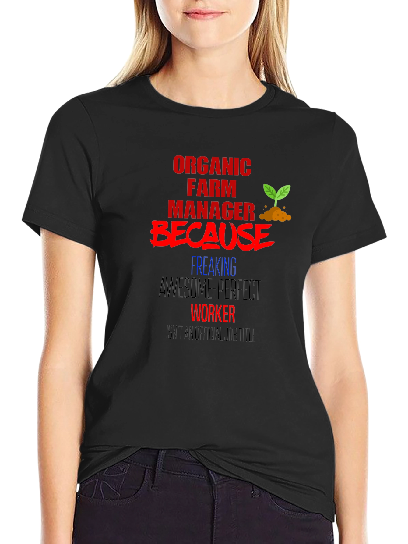 Organic Farm Manager Graphic Tee