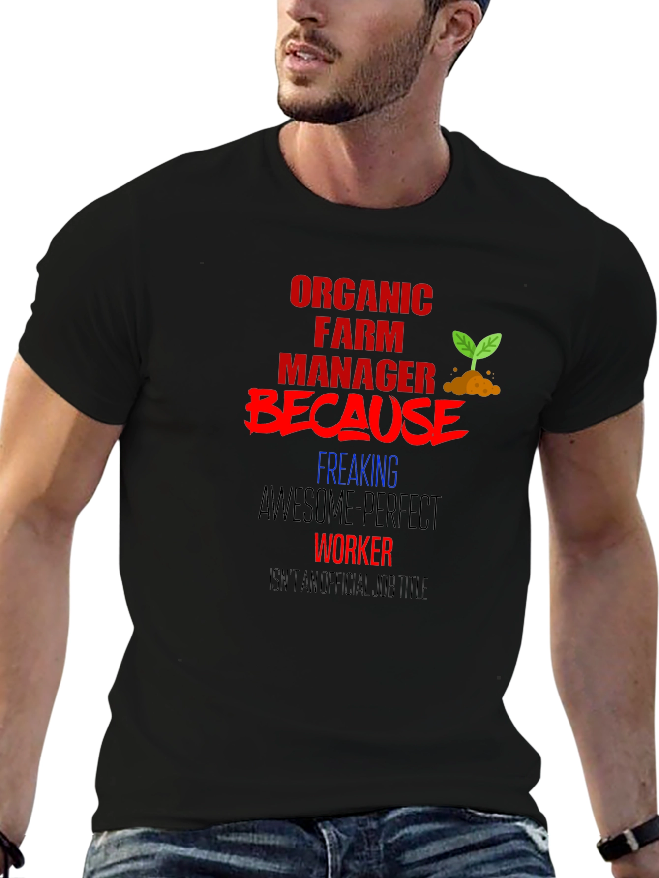 Organic Farm Manager Graphic Tee
