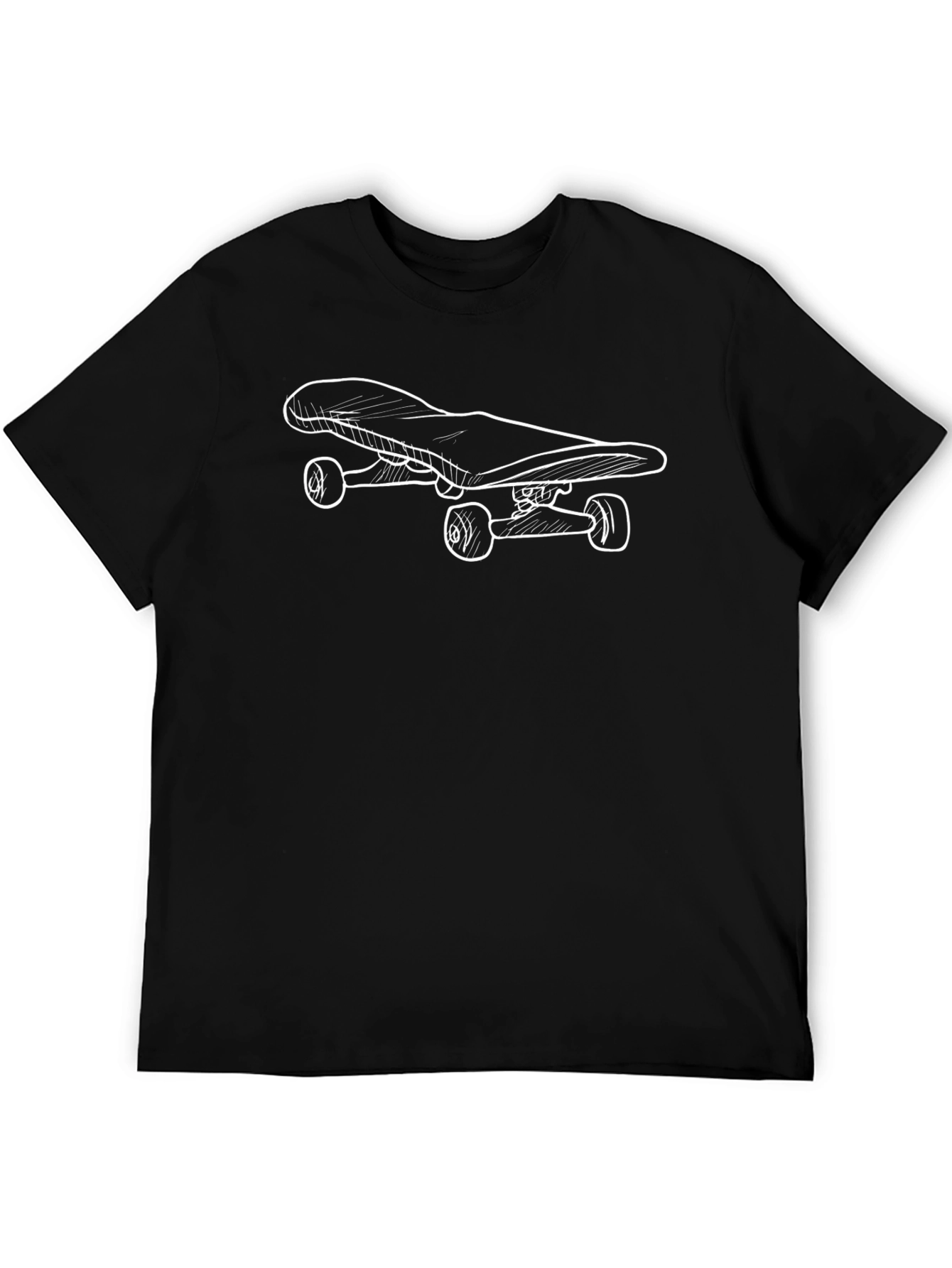 Skateboard Graphic Tee - Cool Casual Wear