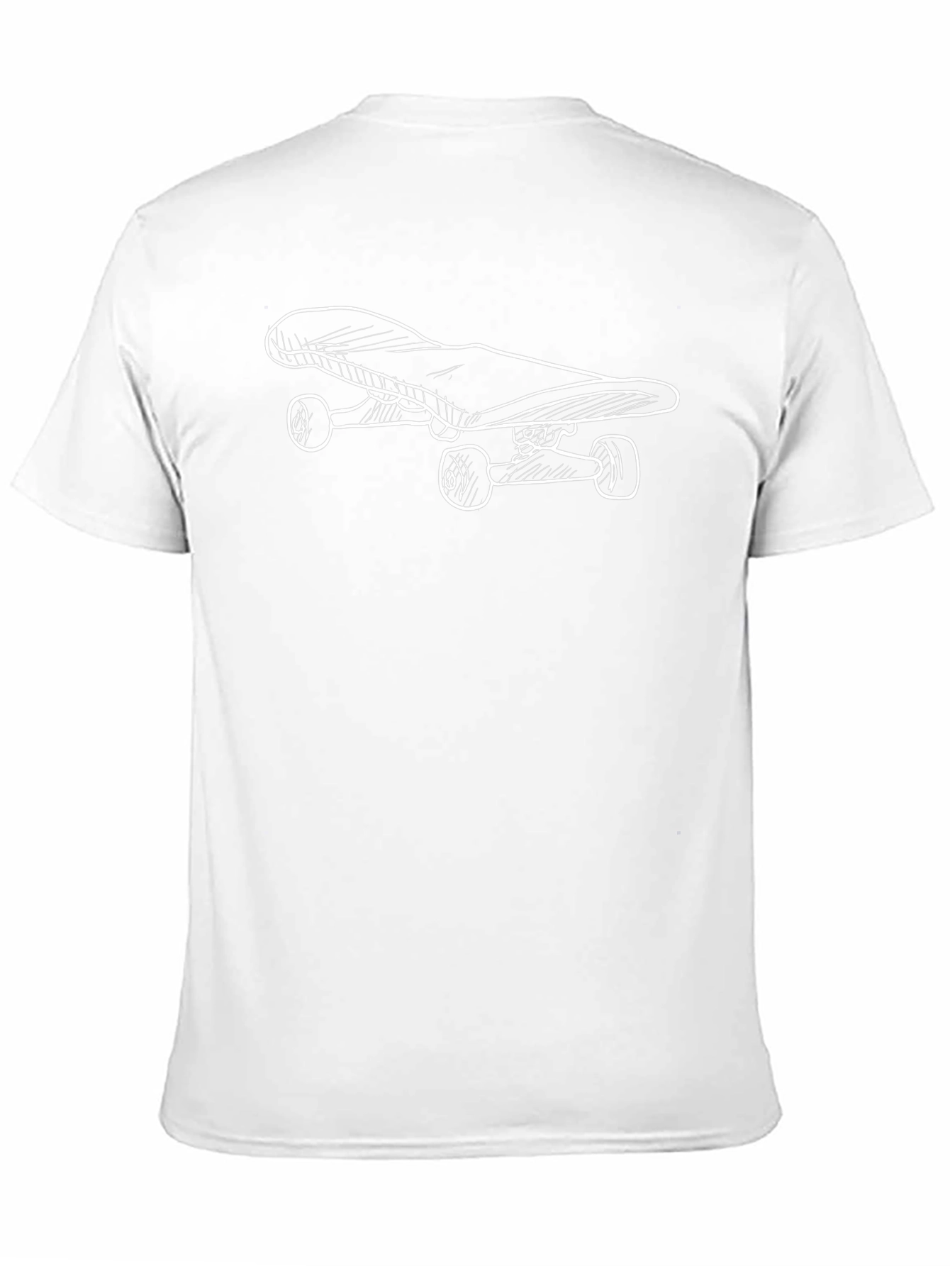 Skateboard Graphic Tee - Cool Casual Wear