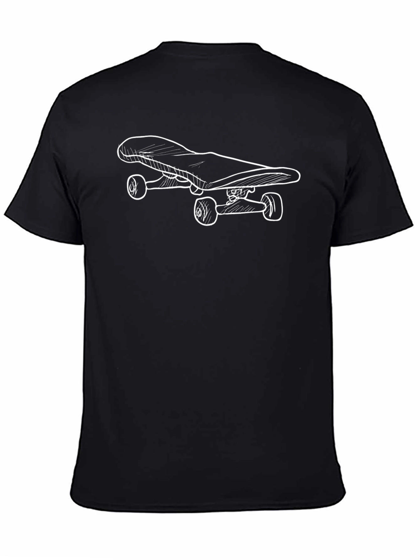 Skateboard Graphic Tee - Cool Casual Wear