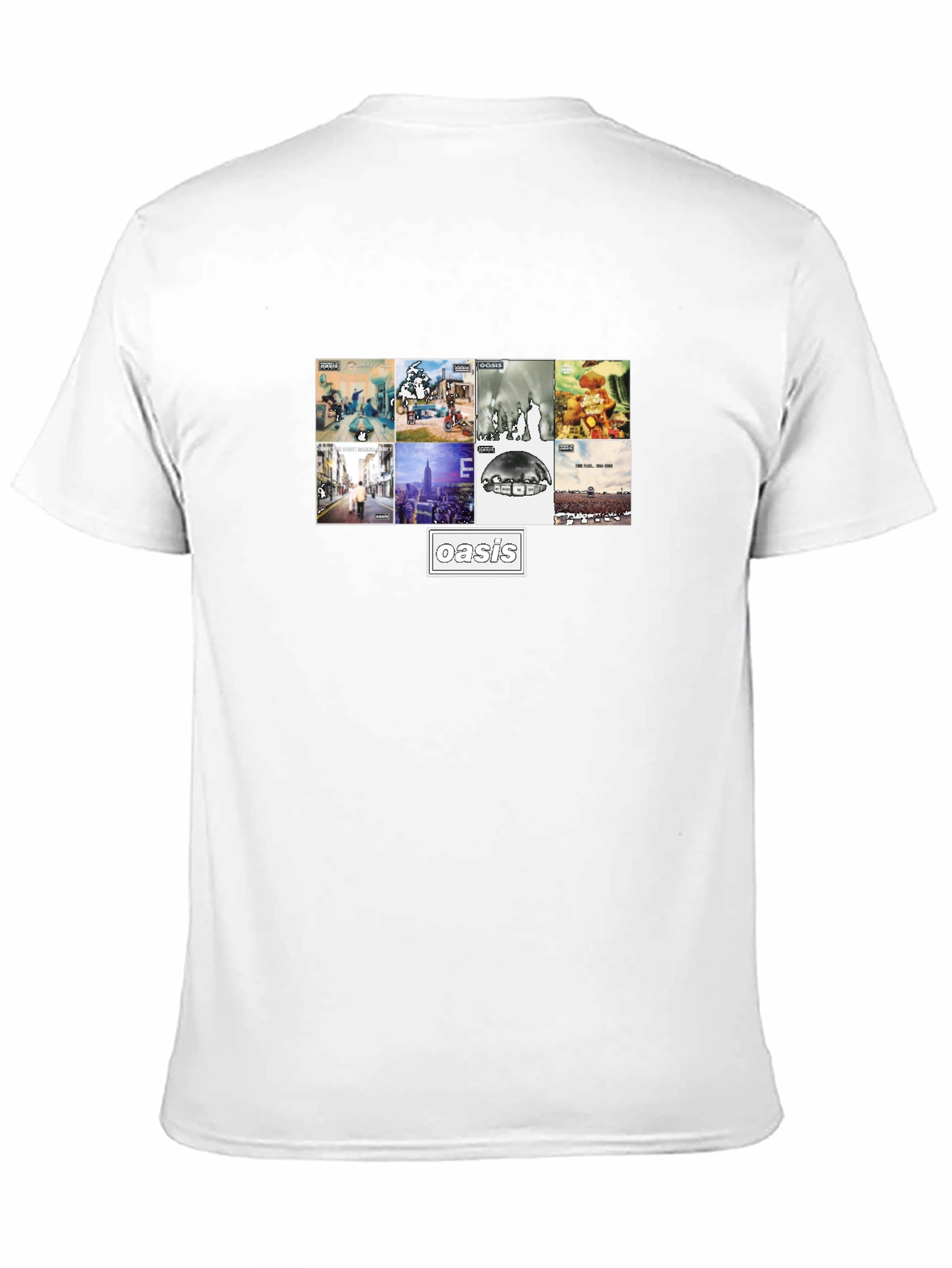 Oasis Album Cover Collage T-Shirt
