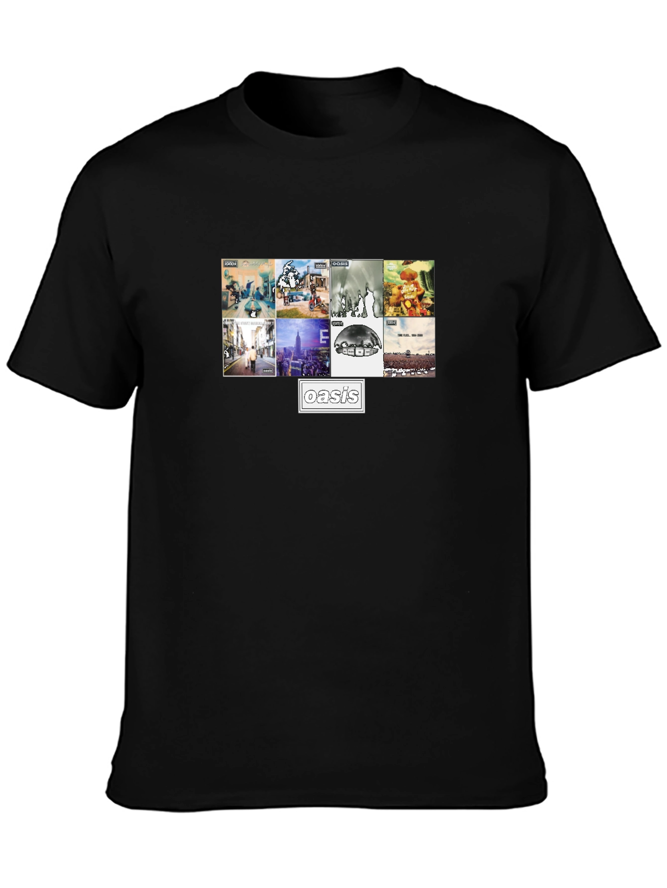 Oasis Album Cover Collage T-Shirt