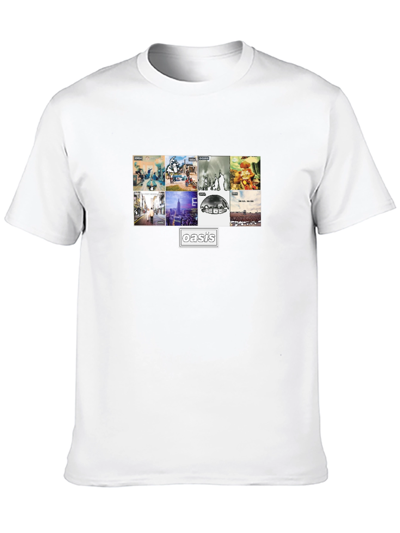 Oasis Album Cover Collage T-Shirt