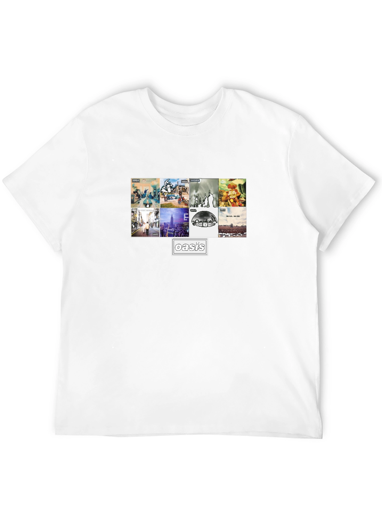 Oasis Album Cover Collage T-Shirt