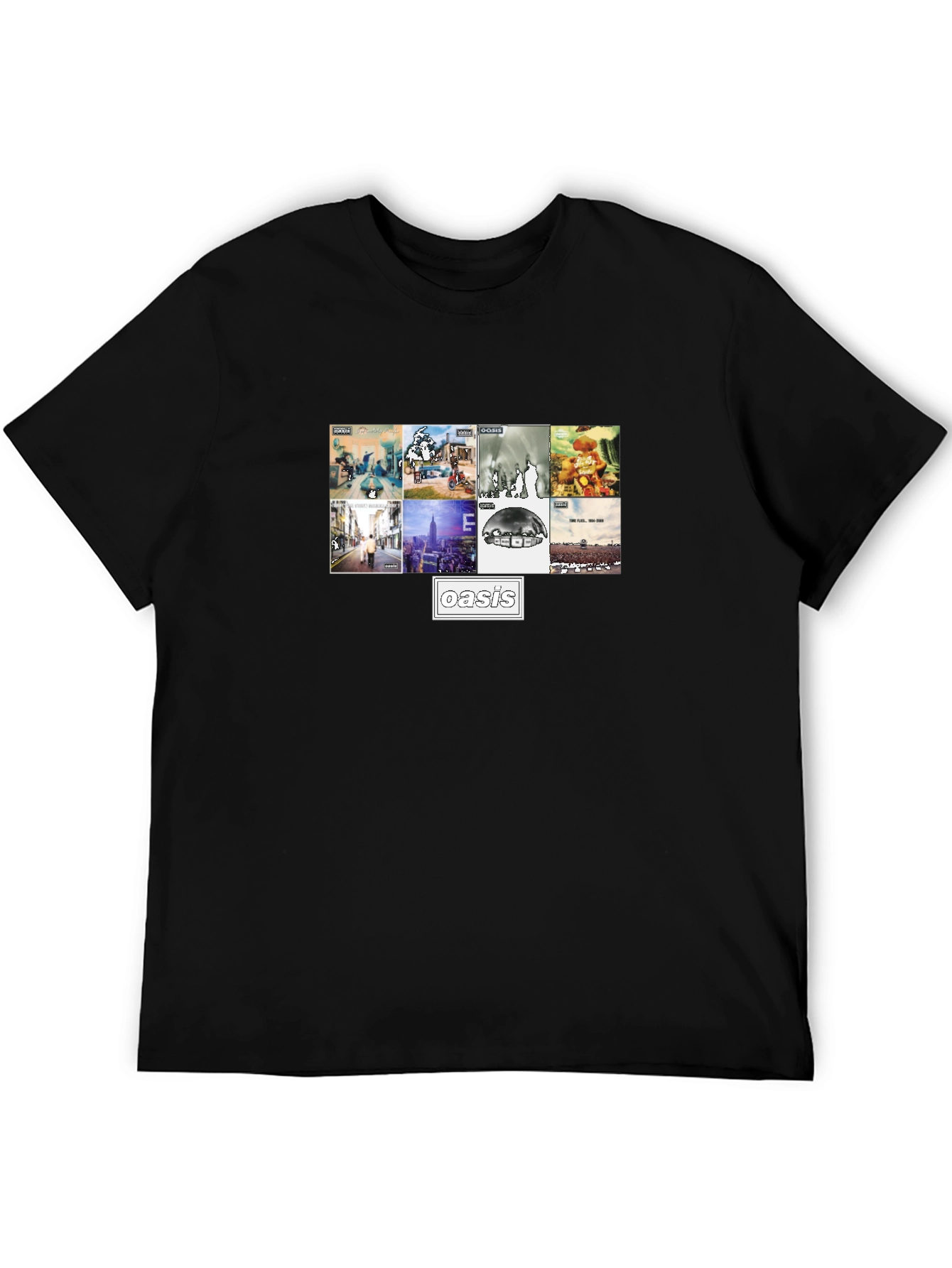 Oasis Album Cover Collage T-Shirt