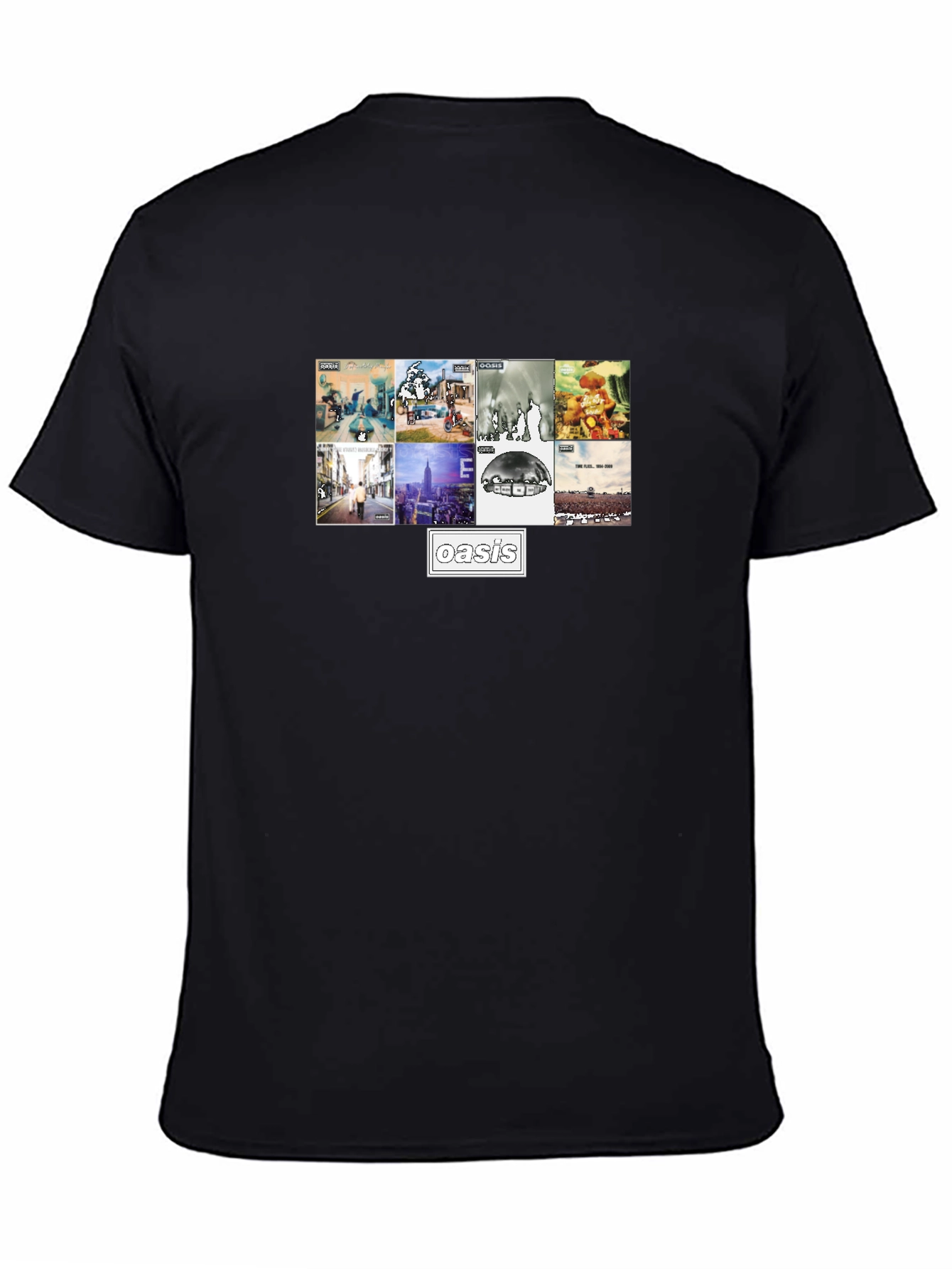 Oasis Album Cover Collage T-Shirt