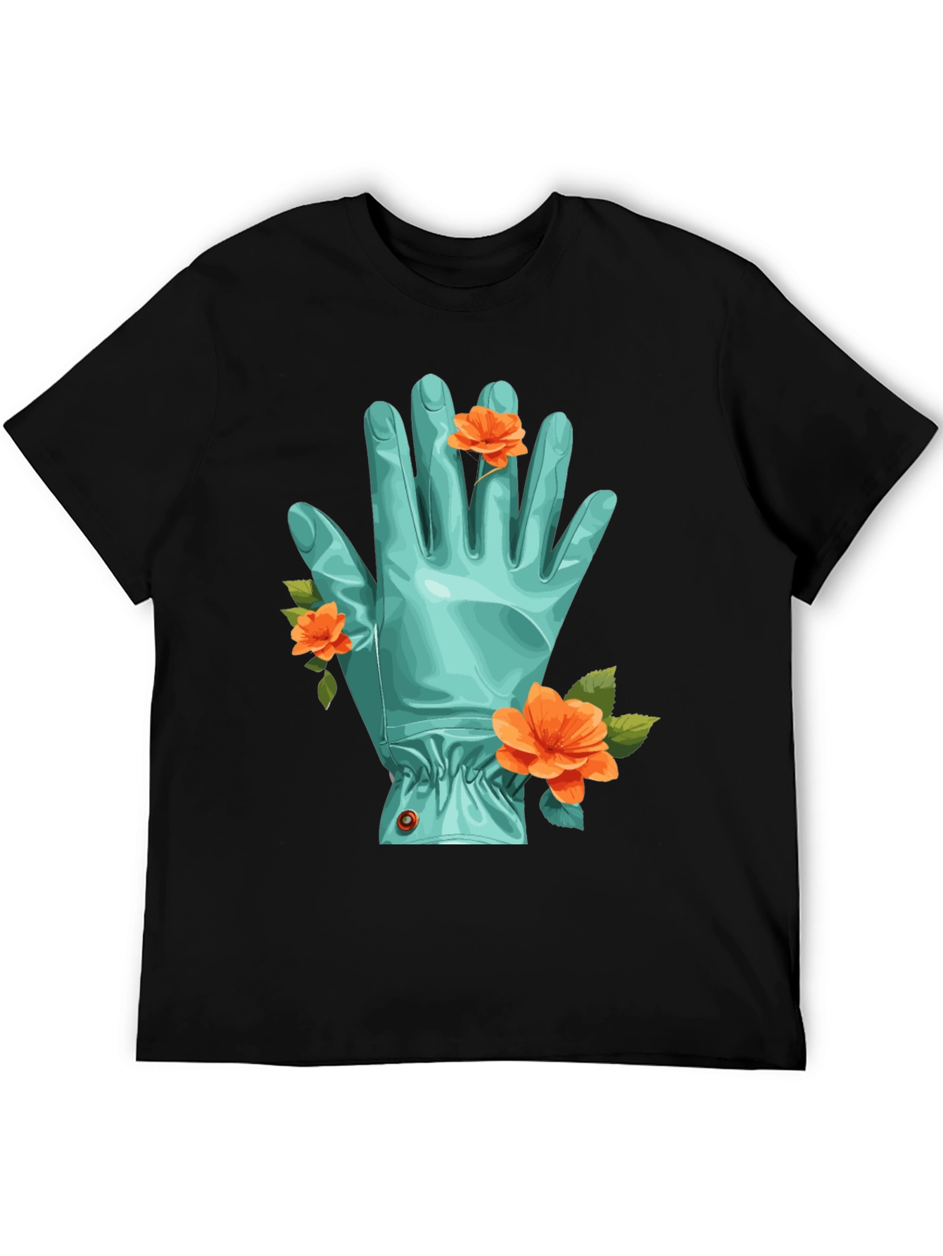 Floral Garden Glove Graphic Tee