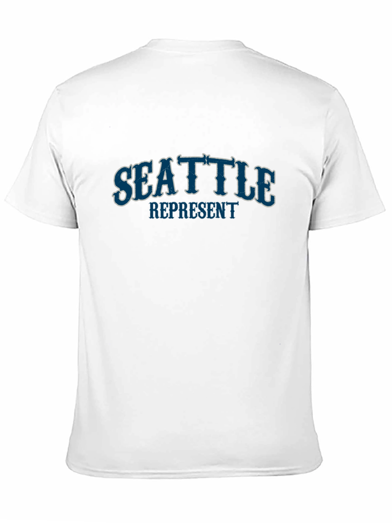 Seattle Represent Graphic T-Shirt - Black